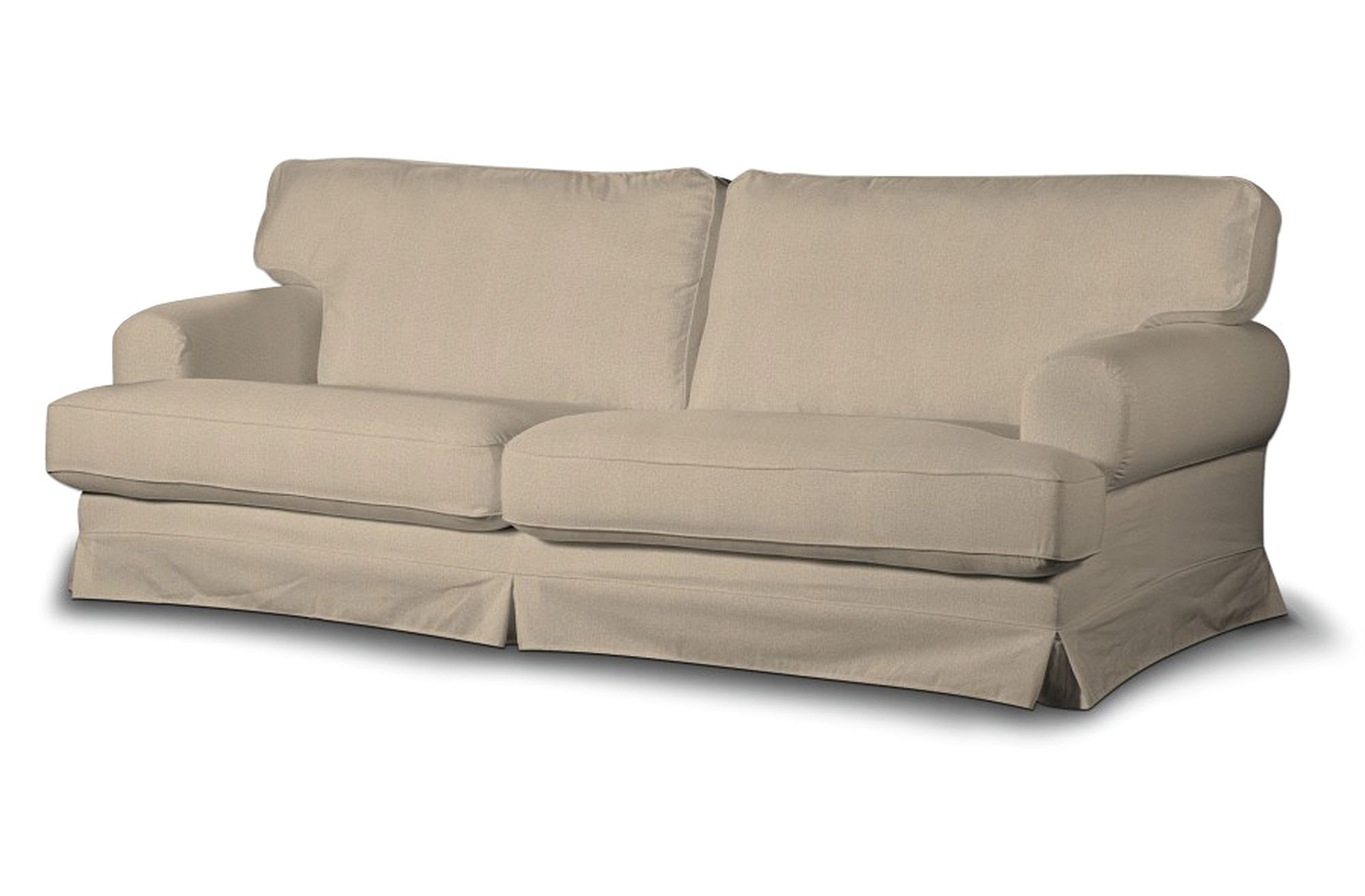Bezug für Ekeskog Schlafsofa Farbe beige Stoff strukturiert