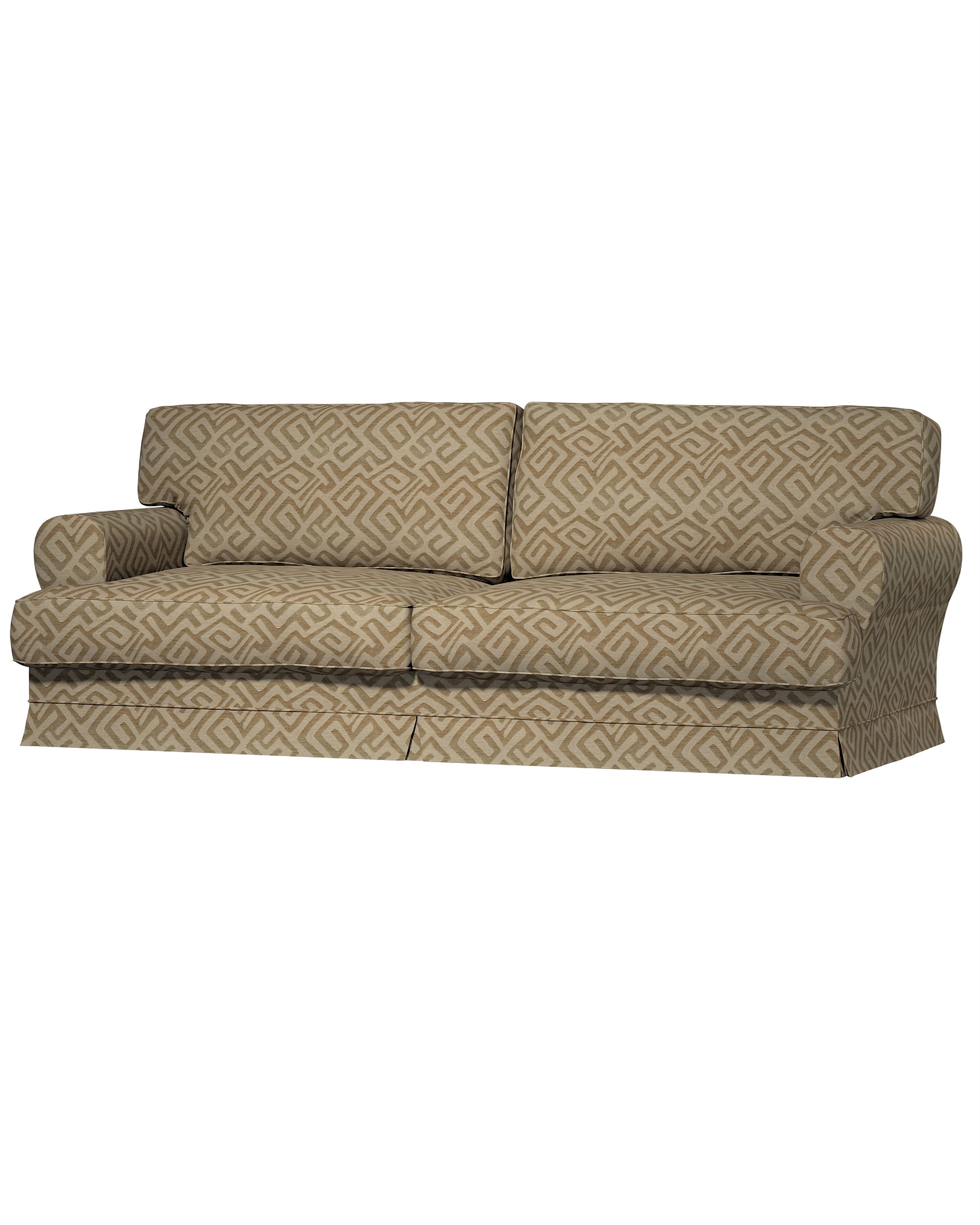 Bezug für Ekeskog Schlafsofa Farbe beige Stoff strukturiert, gemustert