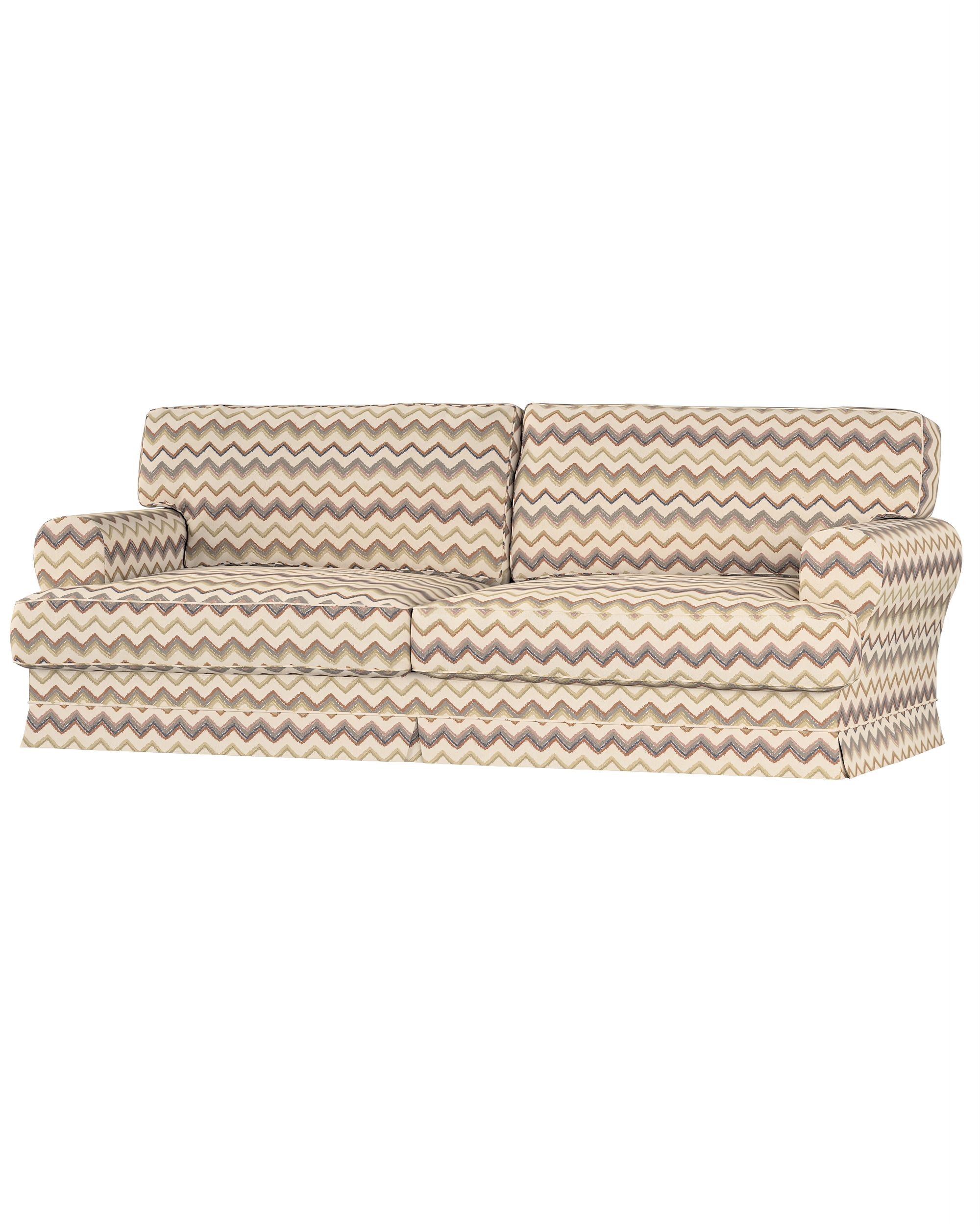 Bezug für Ekeskog Schlafsofa Farbe beige Stoff strukturiert, gemustert