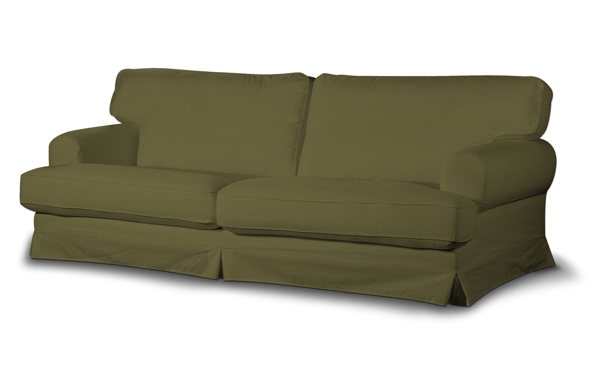 Bezug für Ekeskog Schlafsofa Farbe grün Stoff strukturiert