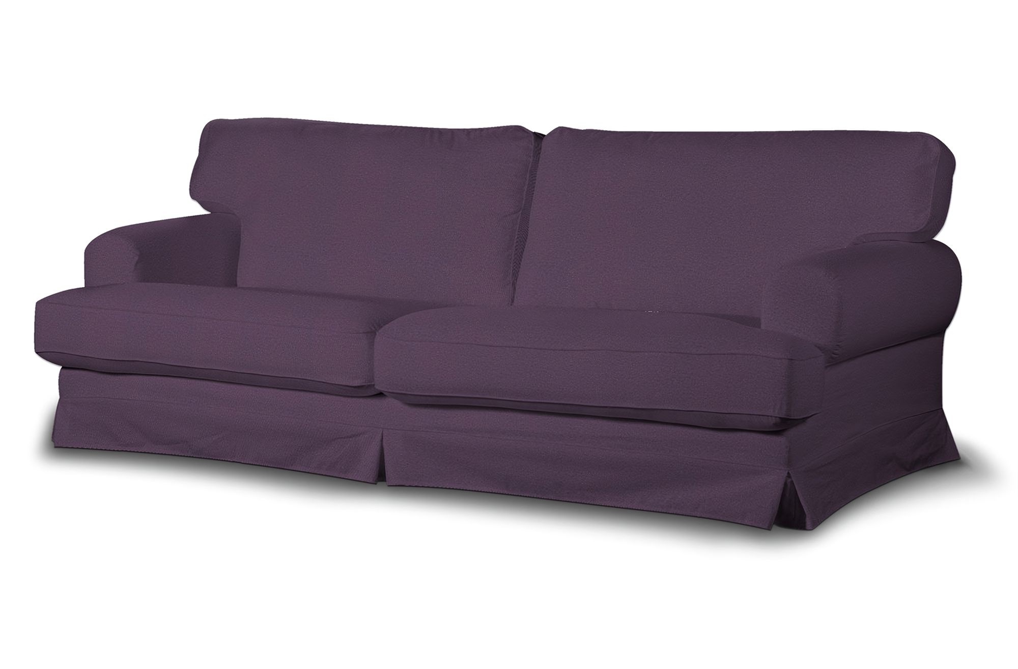 Bezug für Ekeskog Schlafsofa Farbe violett Stoff strukturiert