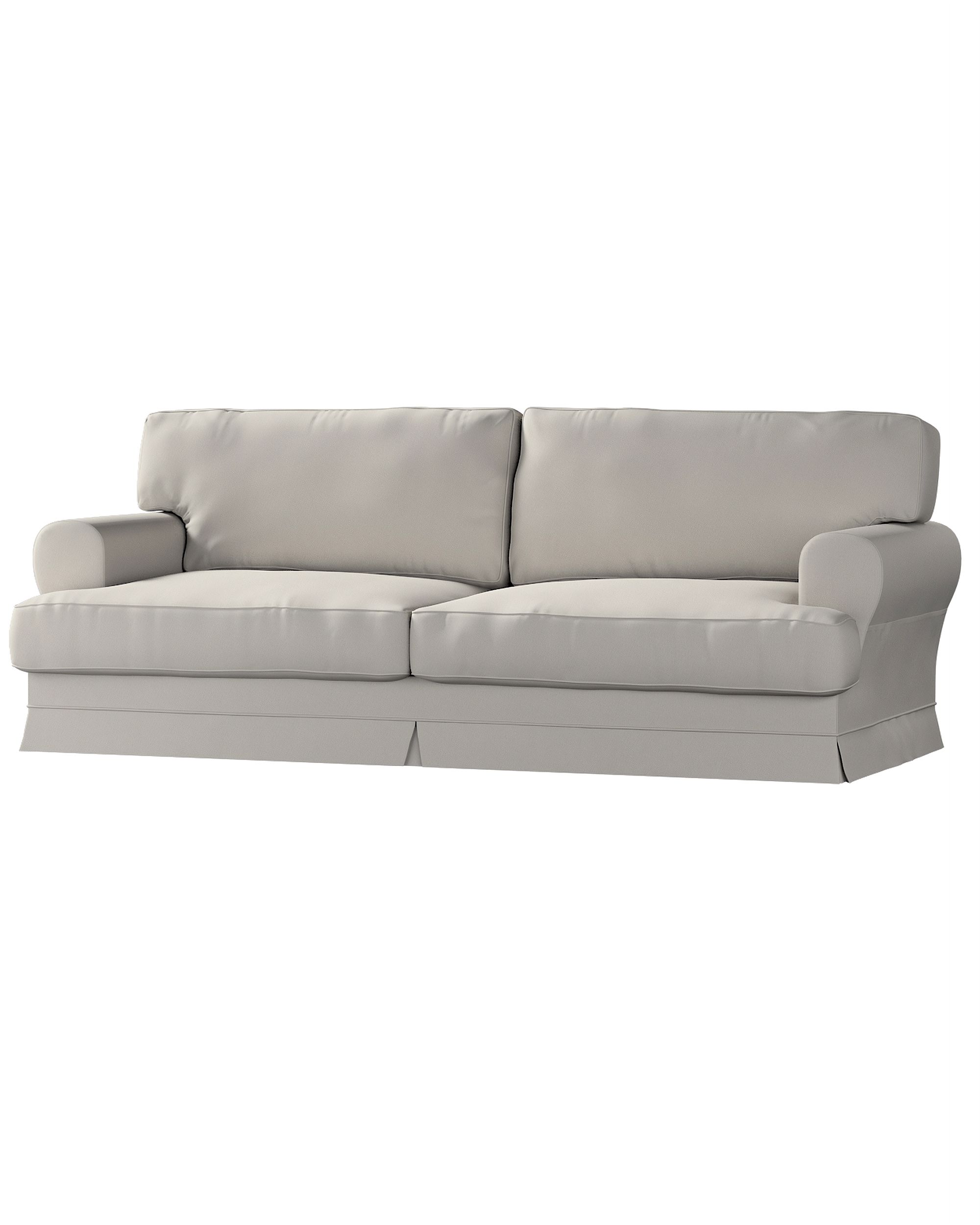 Bezug für Ekeskog Schlafsofa Farbe grau Stoff strukturiert