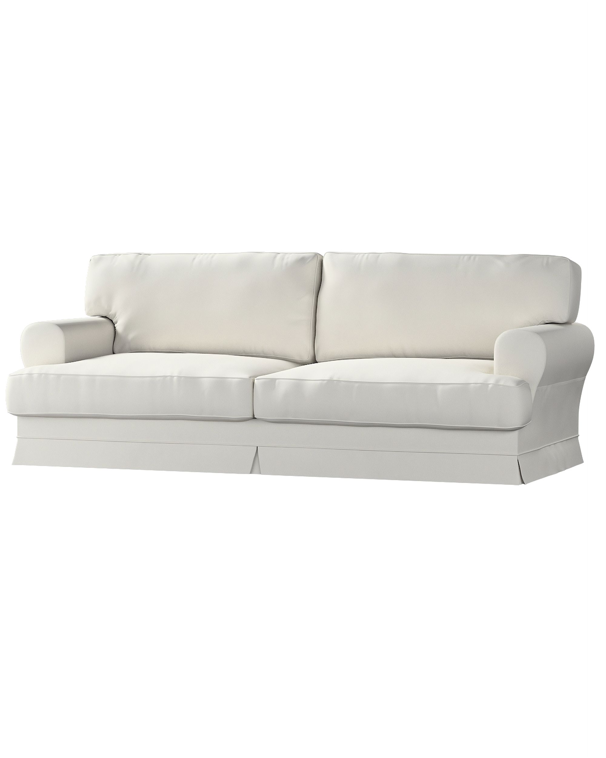Bezug für Ekeskog Schlafsofa Farbe grau Stoff strukturiert