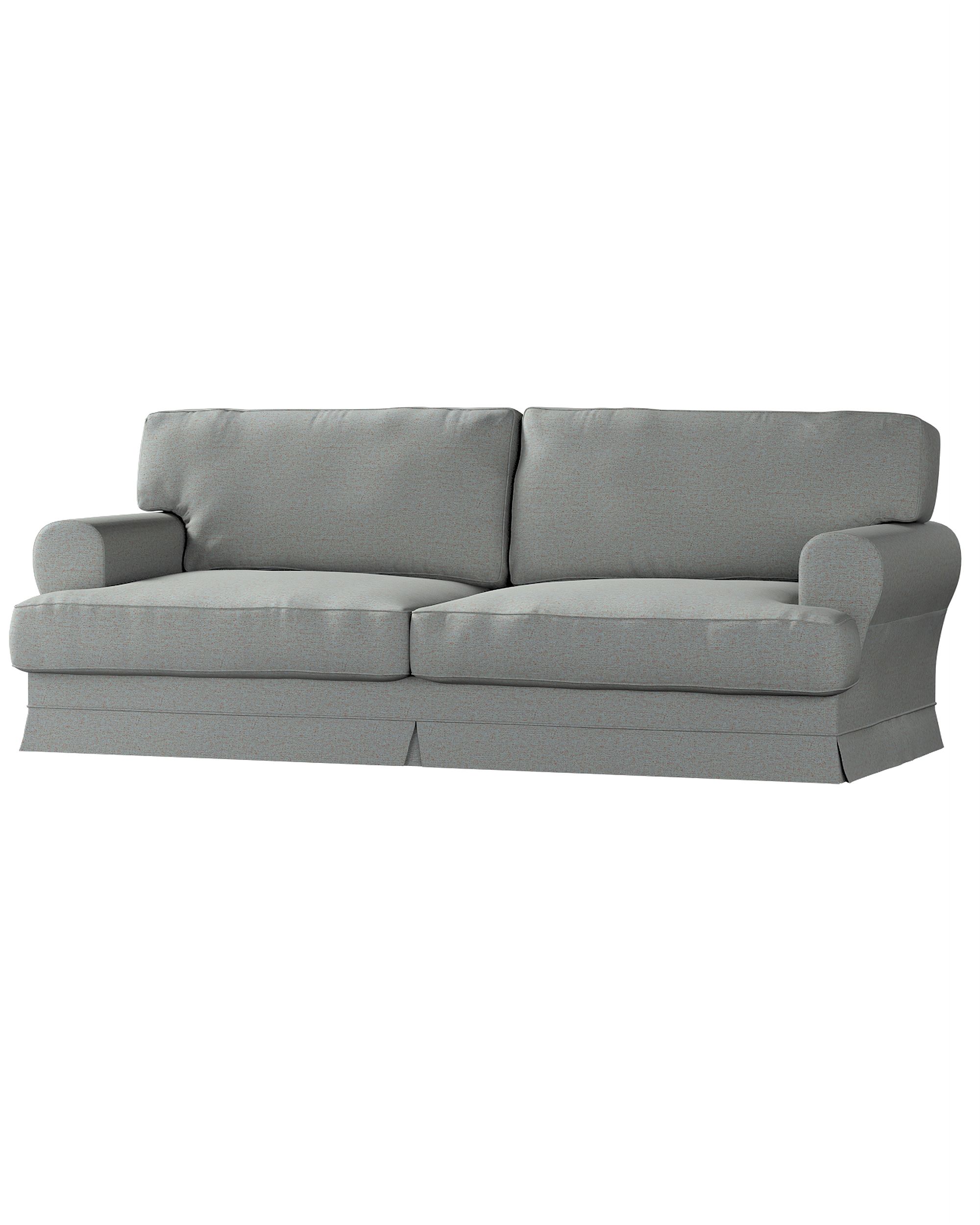 Bezug für Ekeskog Schlafsofa Farbe blau Stoff strukturiert