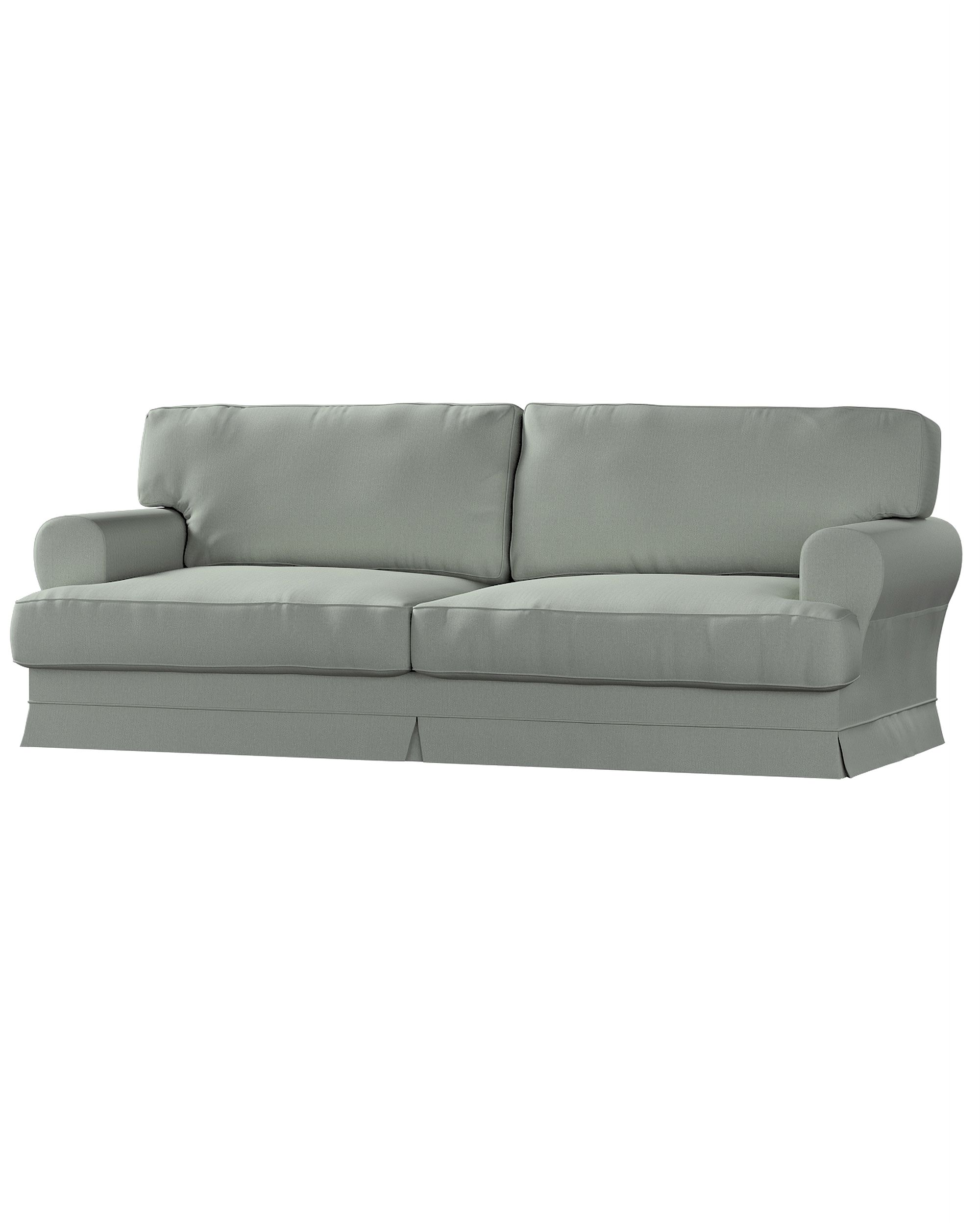 Bezug für Ekeskog Schlafsofa Farbe blau Stoff strukturiert