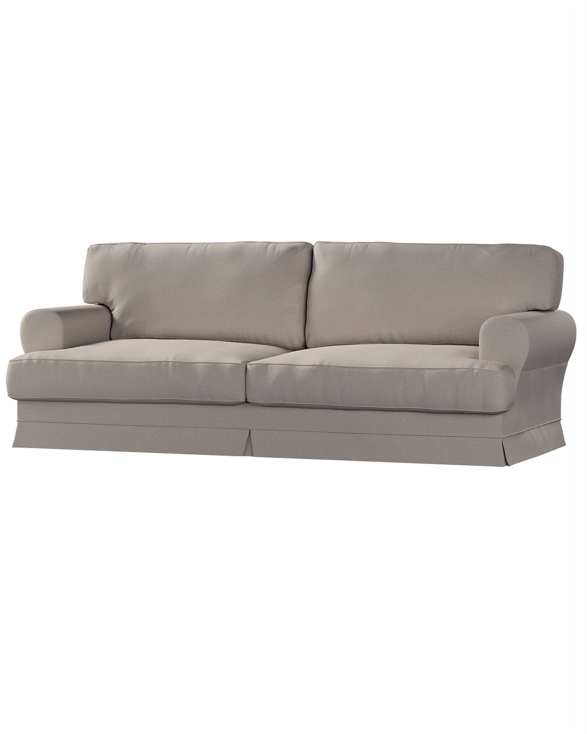 Bezug für Ekeskog Schlafsofa Farbe grau Stoff strukturiert