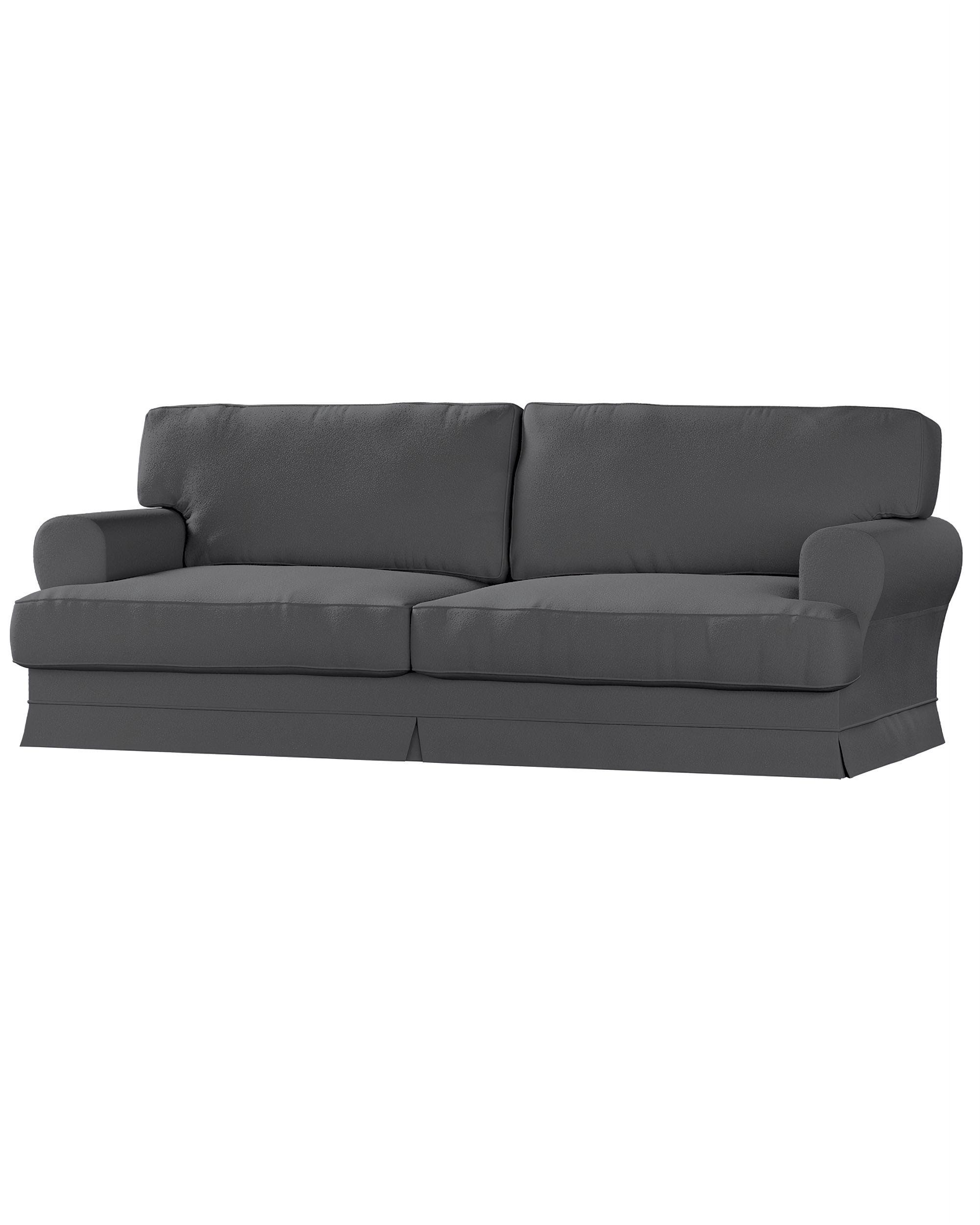 Bezug für Ekeskog Schlafsofa Farbe grau Stoff strukturiert