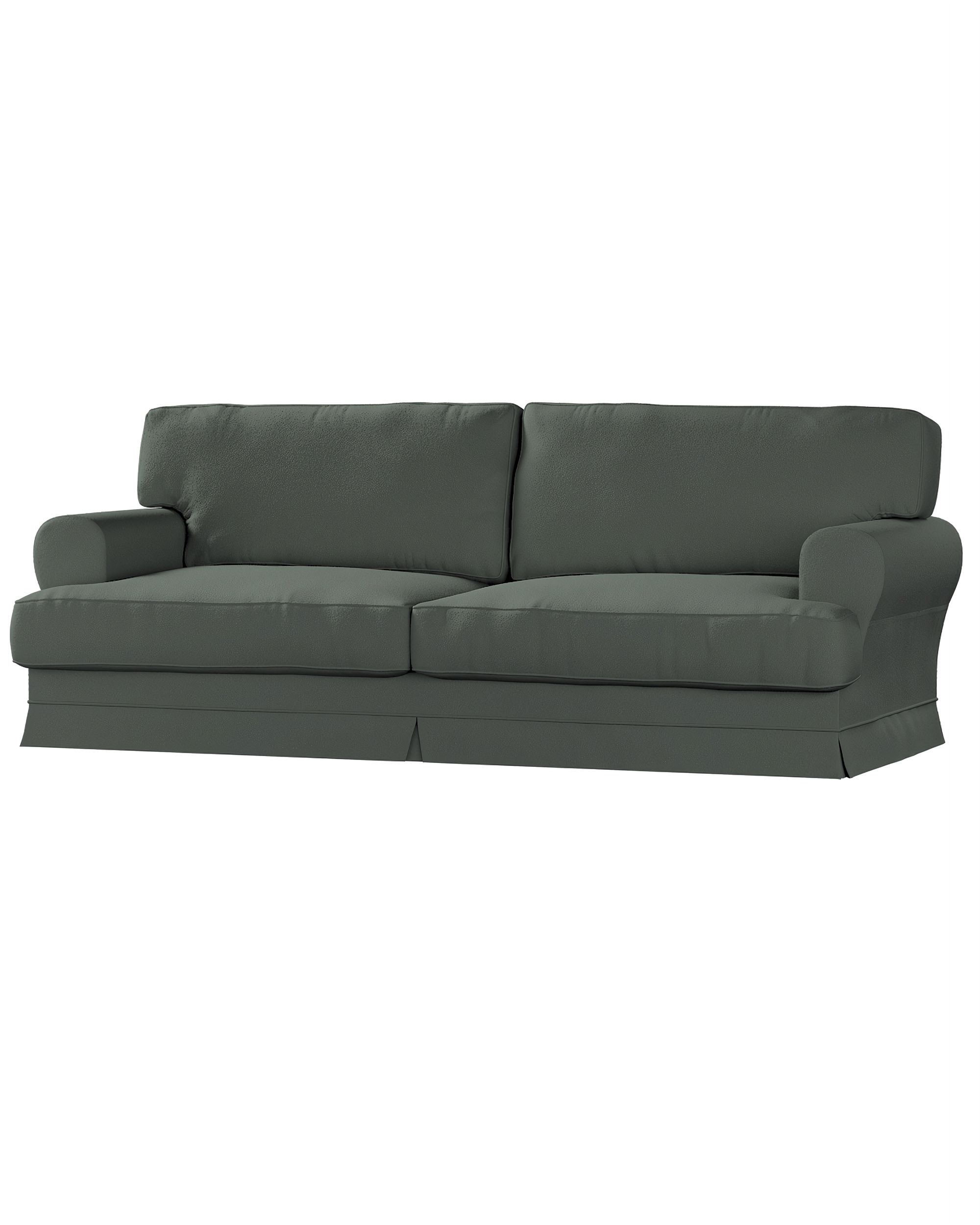 Bezug für Ekeskog Schlafsofa Farbe grün Stoff strukturiert