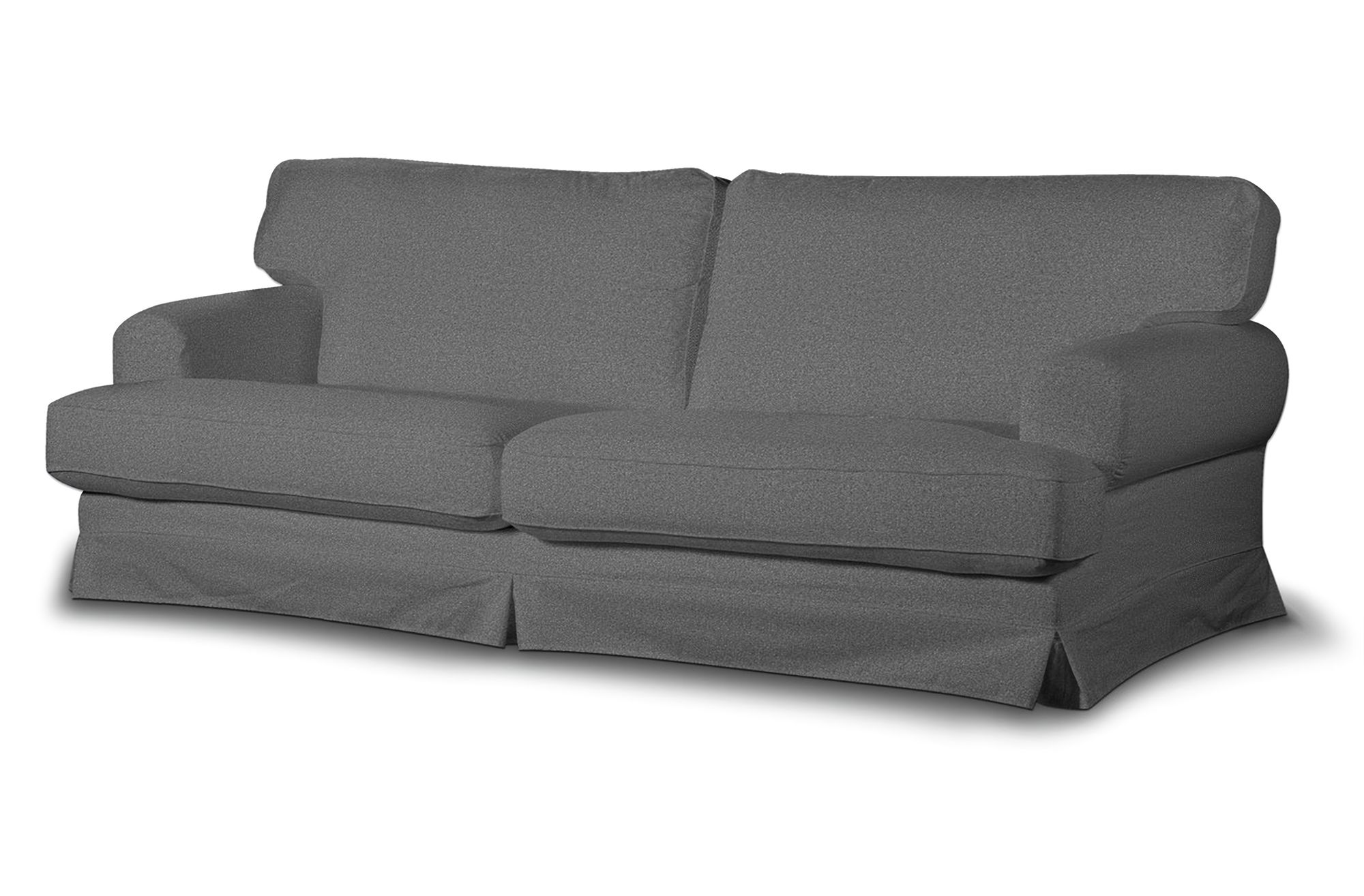 Bezug für Ekeskog Schlafsofa Farbe grau Stoff strukturiert