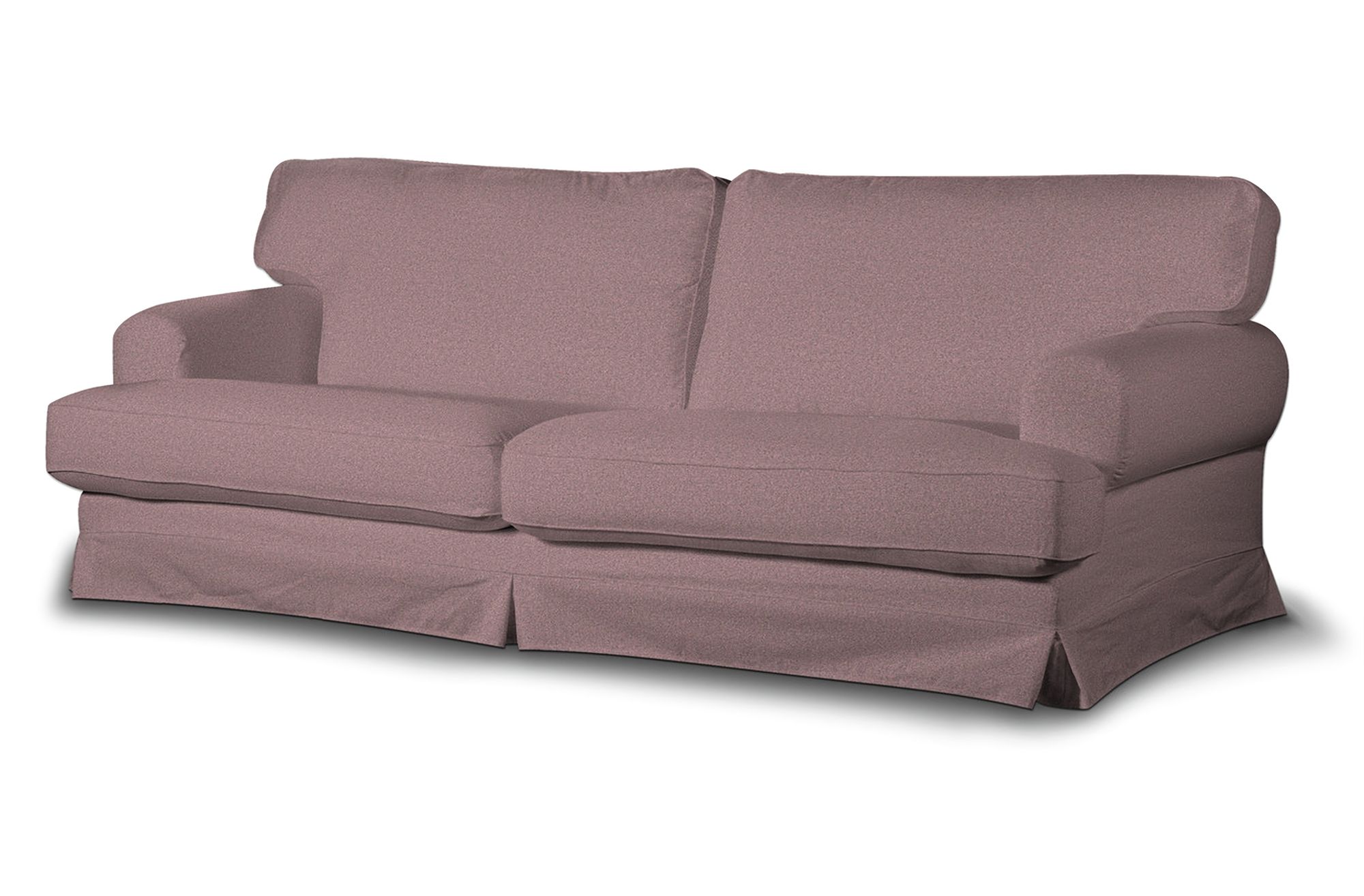 Bezug für Ekeskog Schlafsofa Farbe rosa Stoff strukturiert