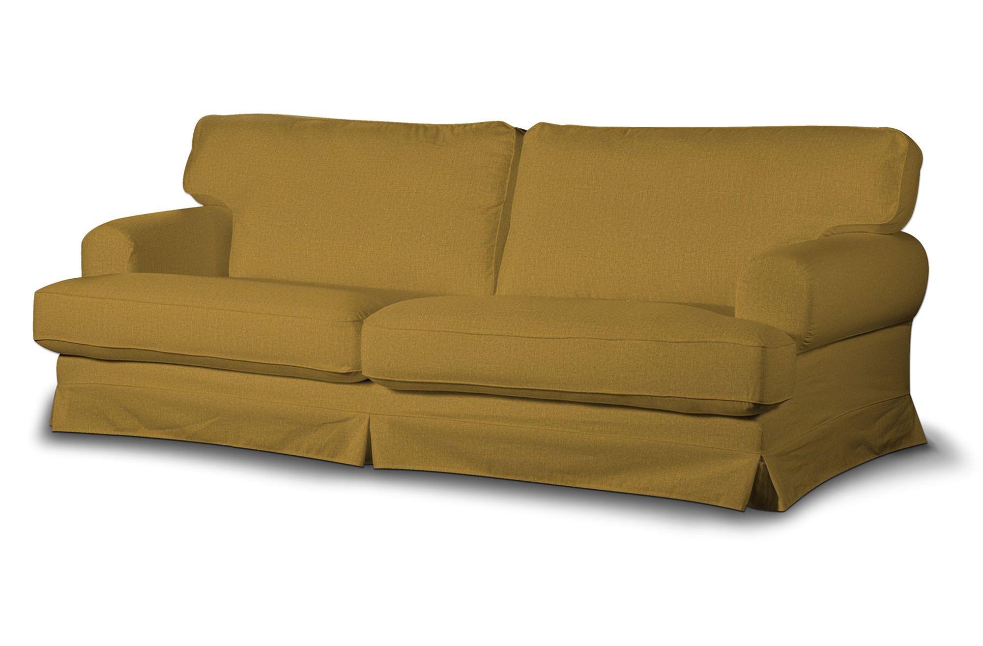 Bezug für Ekeskog Schlafsofa Farbe gelb Stoff strukturiert