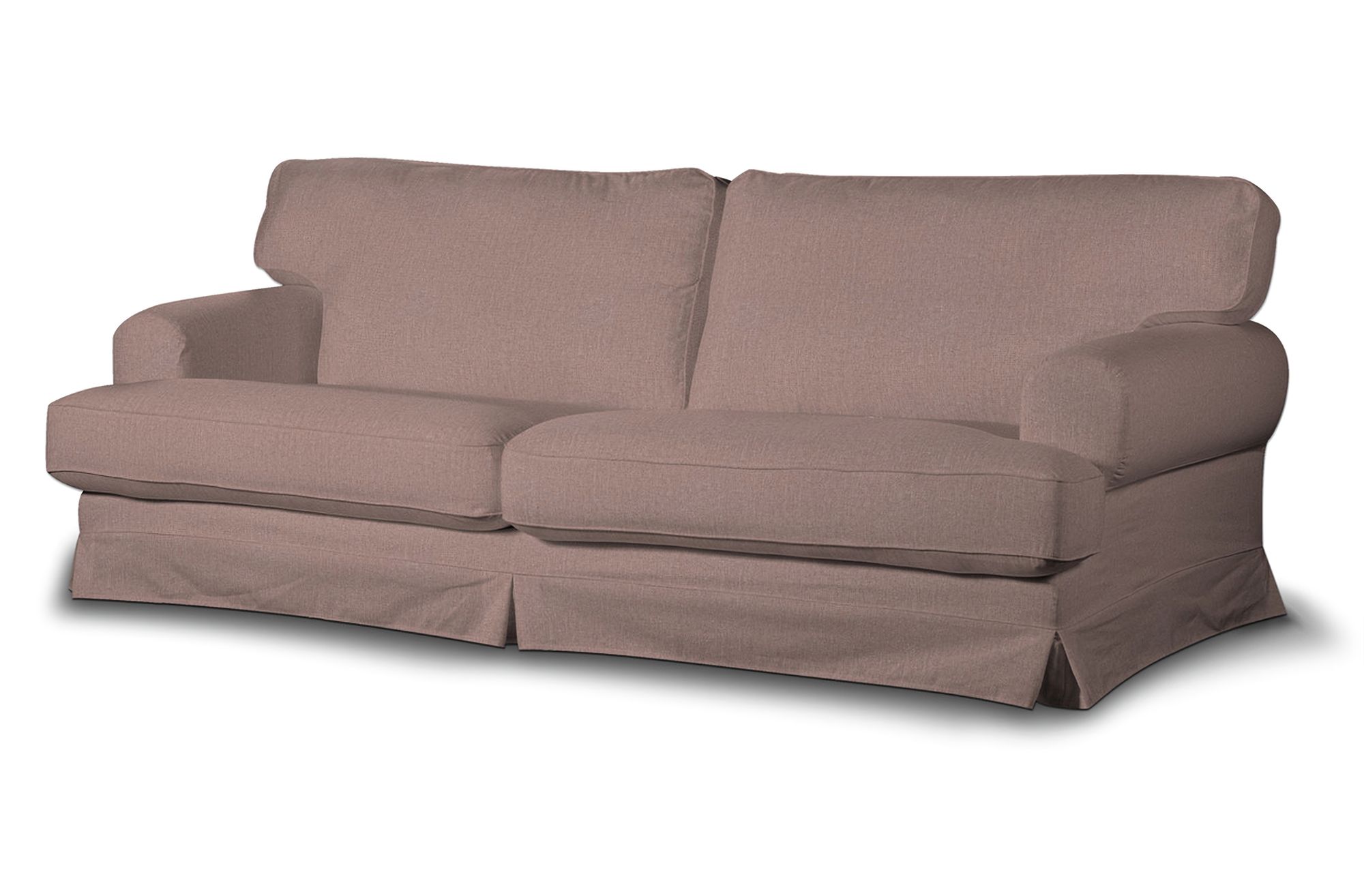 Bezug für Ekeskog Schlafsofa Farbe rosa Stoff strukturiert