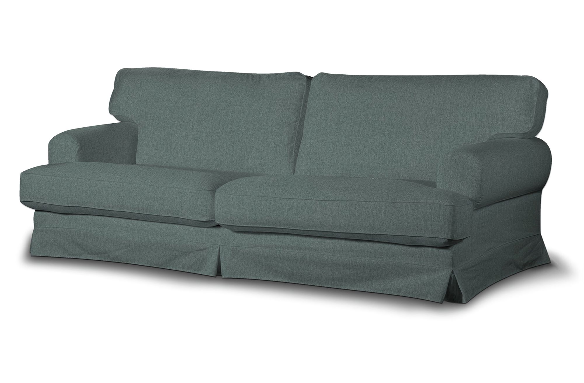 Bezug für Ekeskog Schlafsofa Farbe blau Stoff strukturiert