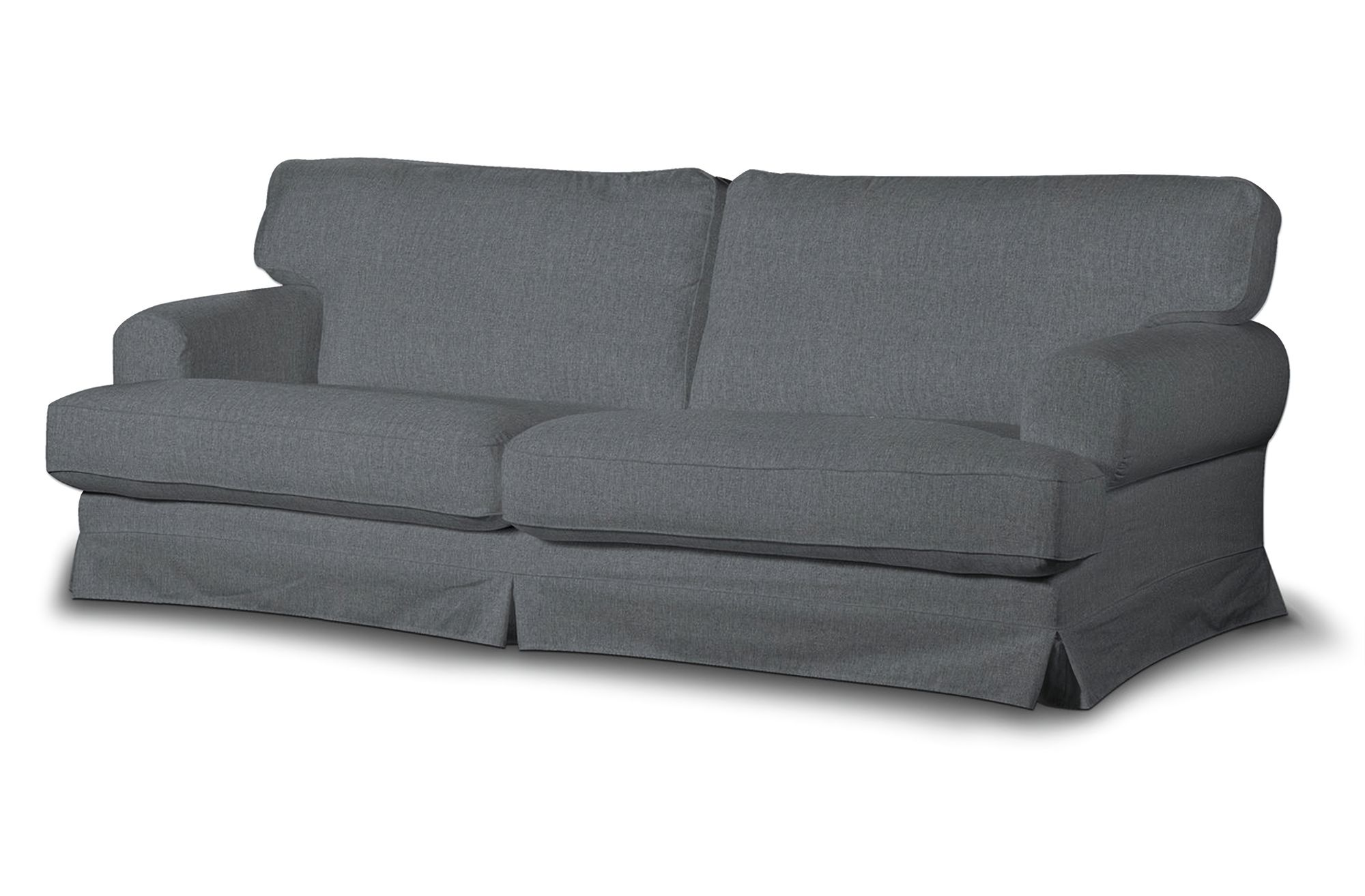 Bezug für Ekeskog Schlafsofa Farbe grau Stoff strukturiert