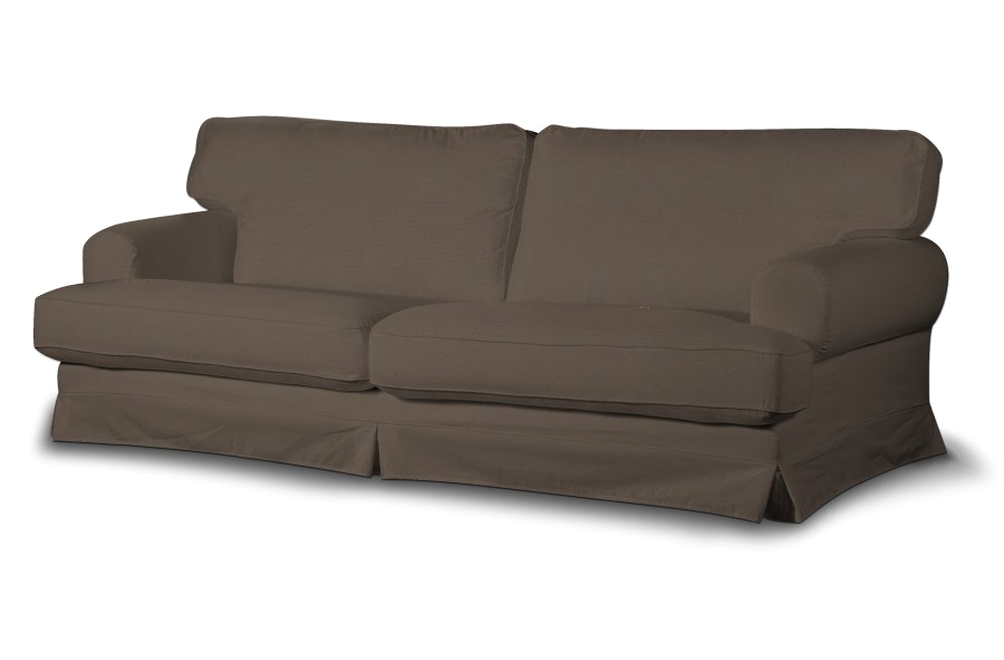 Bezug für Ekeskog Schlafsofa Farbe braun Stoff strukturiert