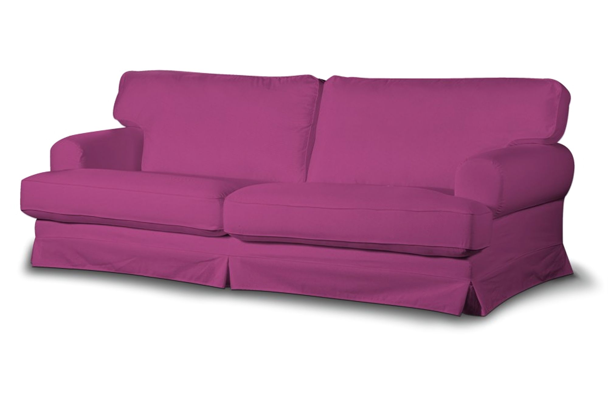 Bezug für Ekeskog Schlafsofa Farbe rosa Stoff strukturiert