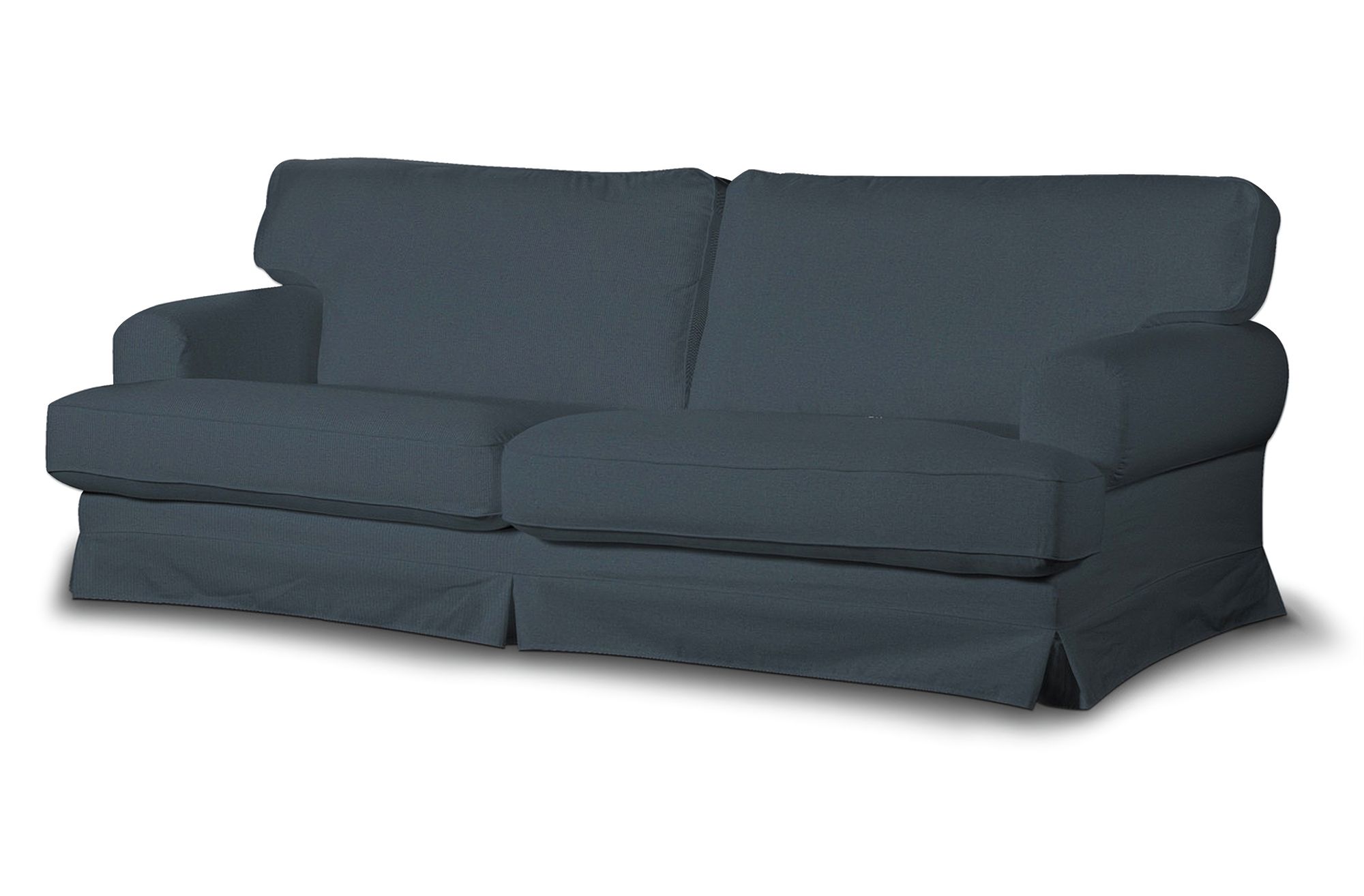 Bezug für Ekeskog Schlafsofa Farbe blau Stoff strukturiert
