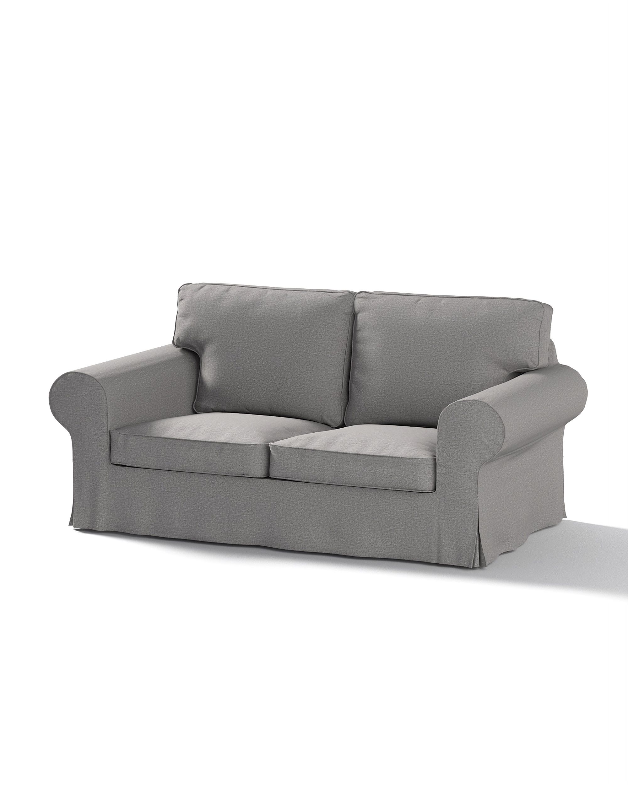 Bezug für Ektorp 2-Sitzer Schlafsofa NEUES Modell Farbe grau Stoff strukturiert