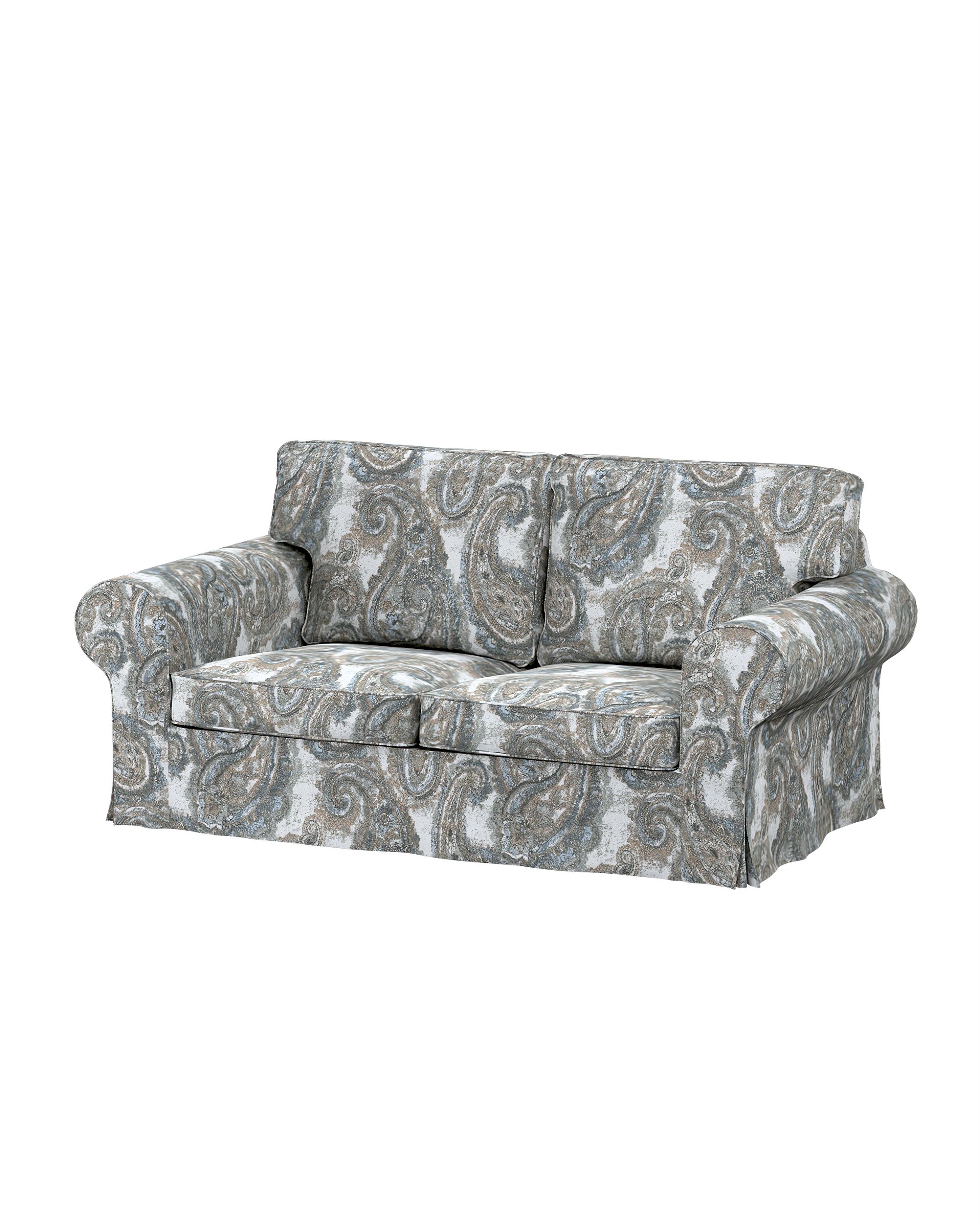 Bezug für Ektorp 2-Sitzer Schlafsofa NEUES Modell Farbe bunt Stoff strukturiert, gemustert