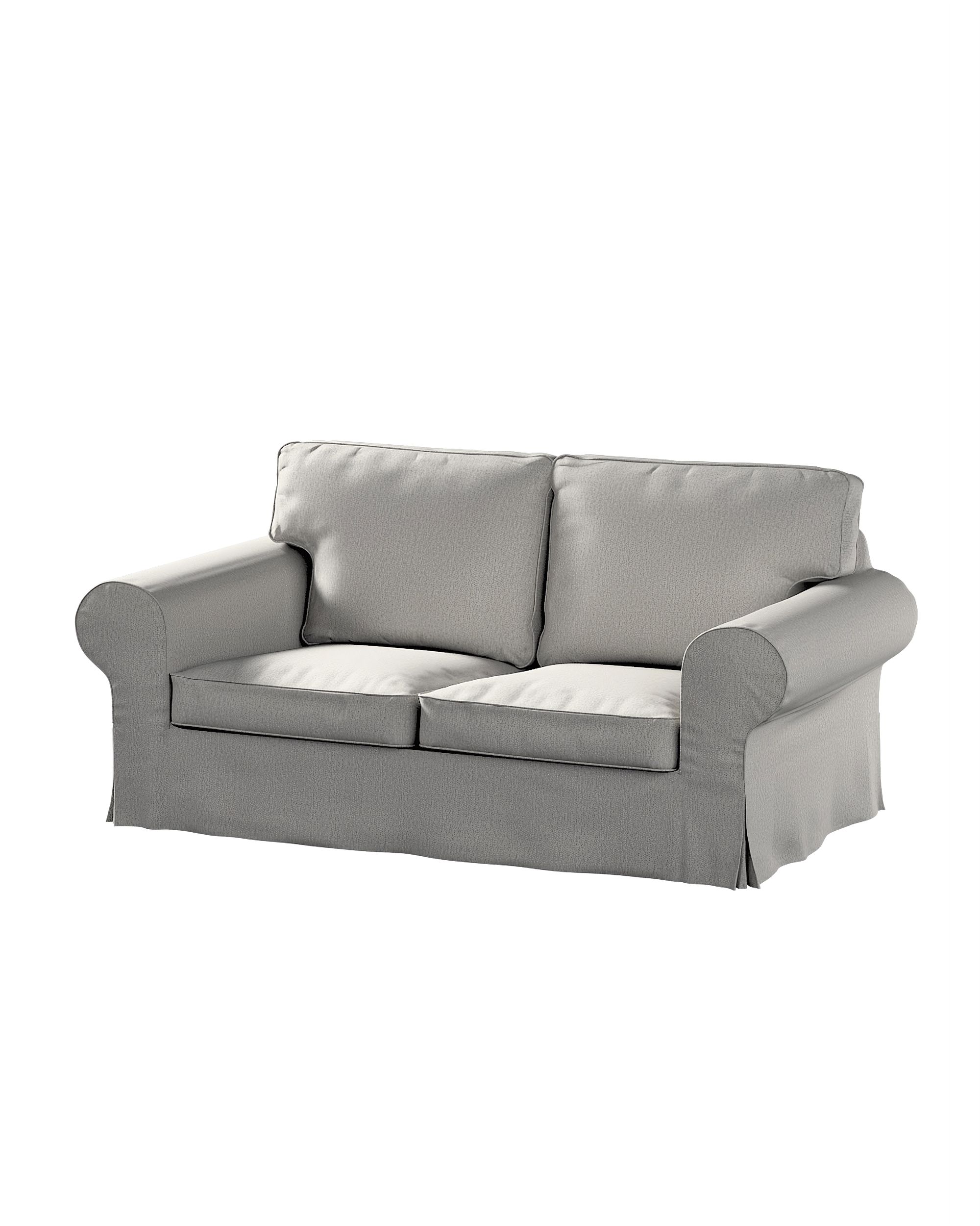 Bezug für Ektorp 2-Sitzer Schlafsofa NEUES Modell Farbe grau Stoff strukturiert