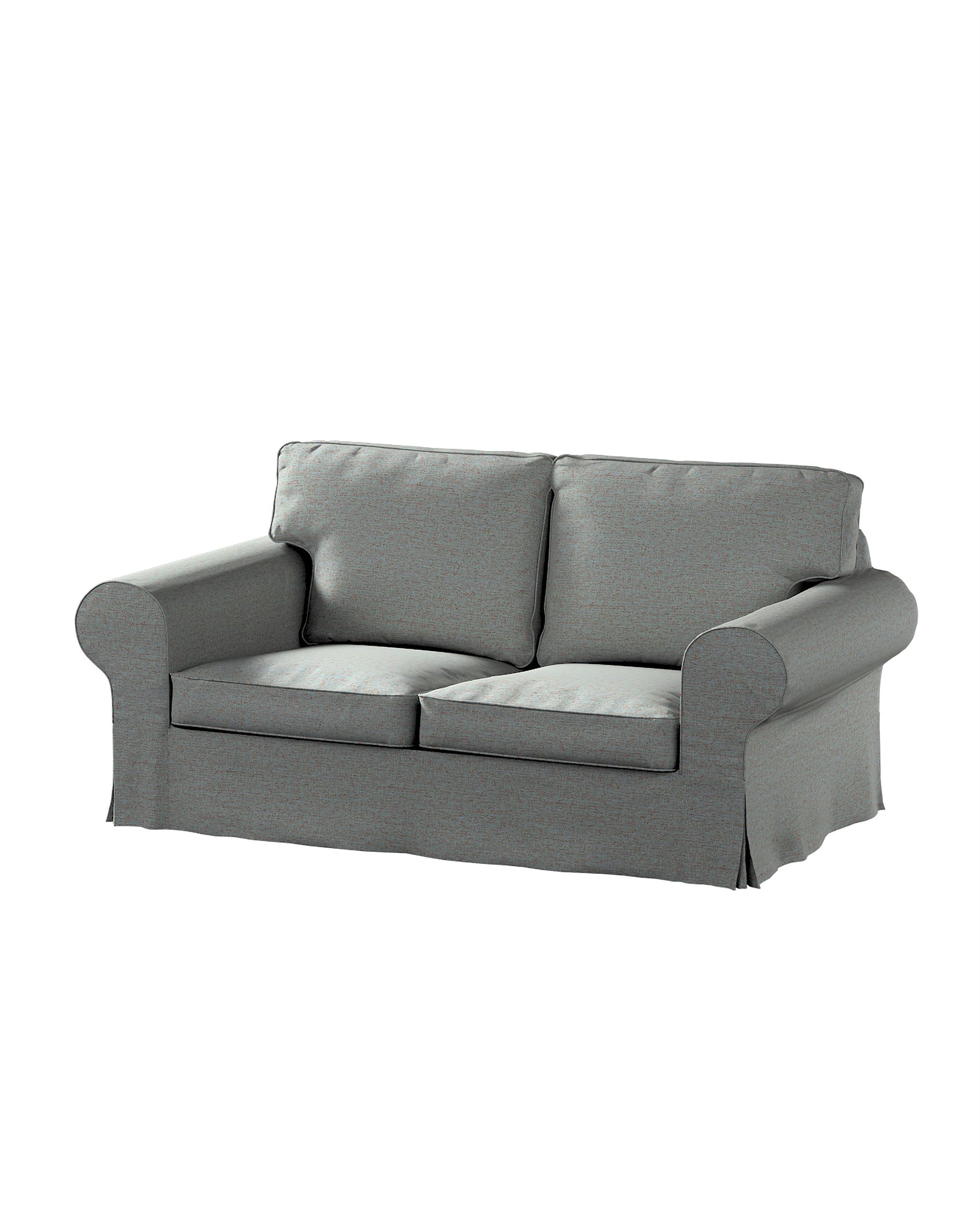 Bezug für Ektorp 2-Sitzer Schlafsofa NEUES Modell Farbe blau Stoff strukturiert