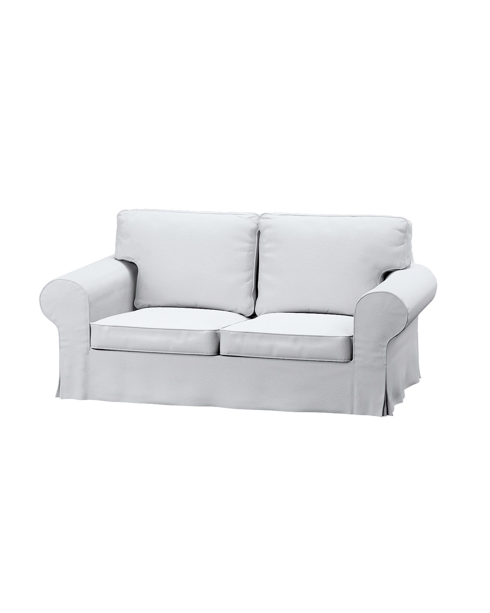 Bezug für Ektorp 2-Sitzer Schlafsofa NEUES Modell Farbe weiß Stoff strukturiert