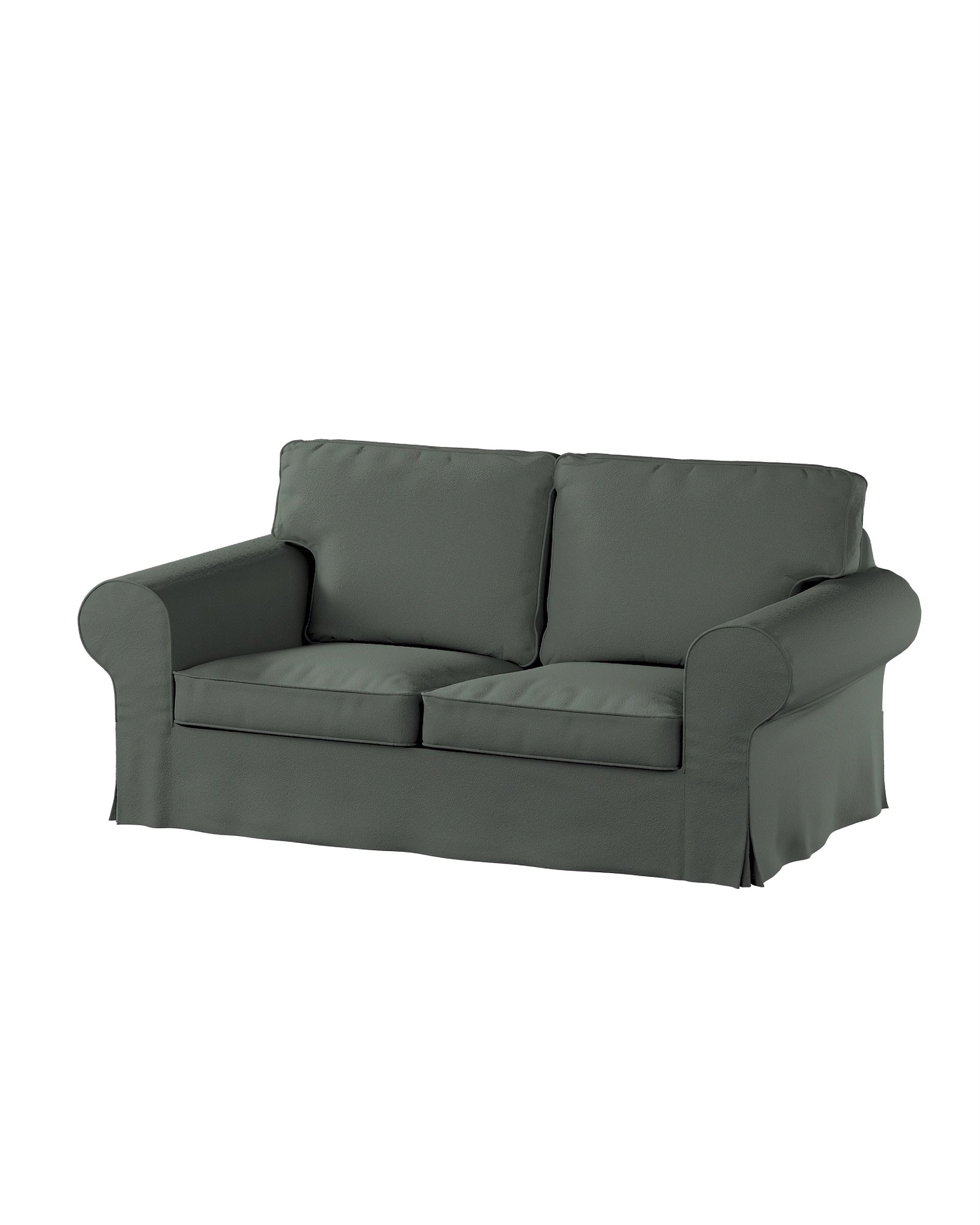 Bezug für Ektorp 2-Sitzer Schlafsofa NEUES Modell Farbe grün Stoff strukturiert