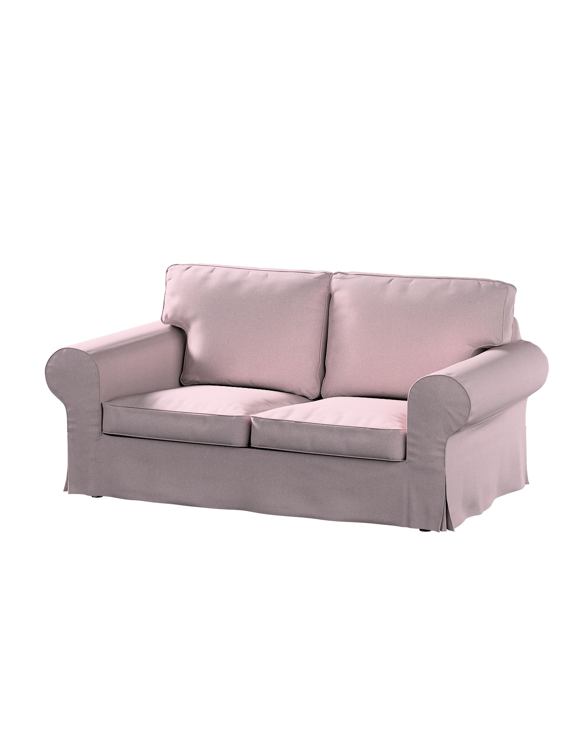 Bezug für Ektorp 2-Sitzer Schlafsofa NEUES Modell Farbe rosa Stoff strukturiert