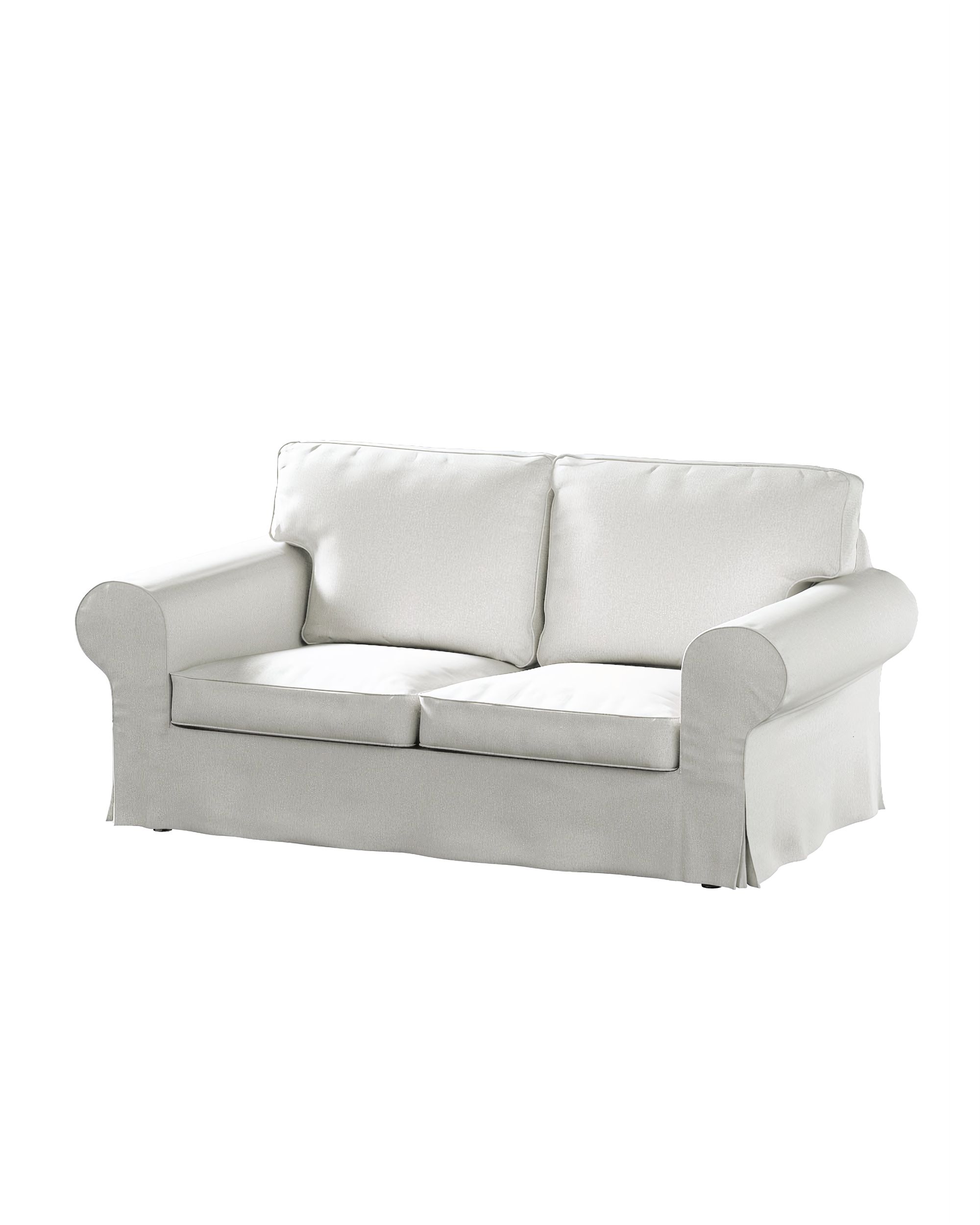Bezug für Ektorp 2-Sitzer Schlafsofa NEUES Modell Farbe creme Stoff strukturiert