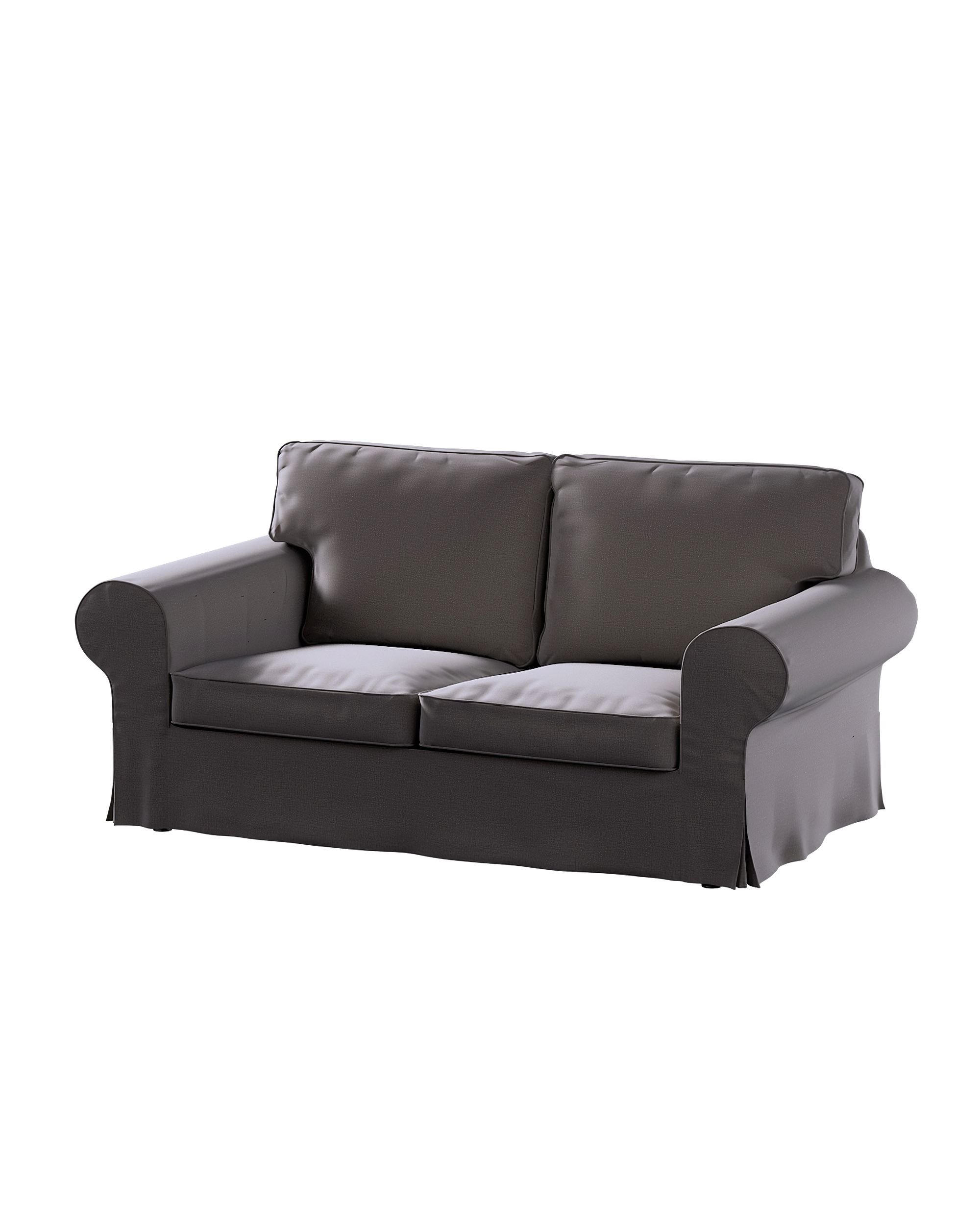 Bezug für Ektorp 2-Sitzer Schlafsofa NEUES Modell Farbe braun Stoff samt