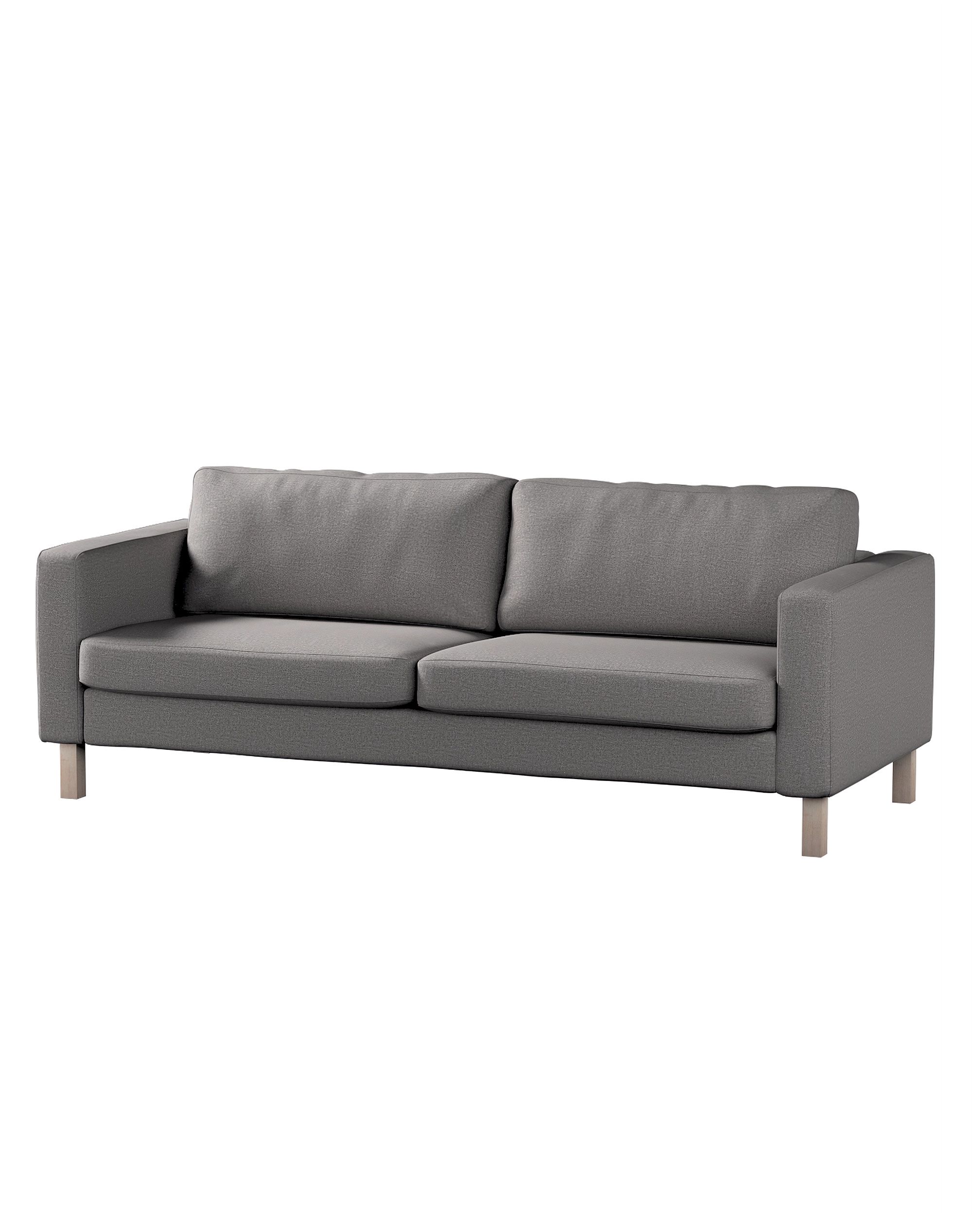 Bezug für Karlstad Schlafsofa Farbe grau Stoff strukturiert