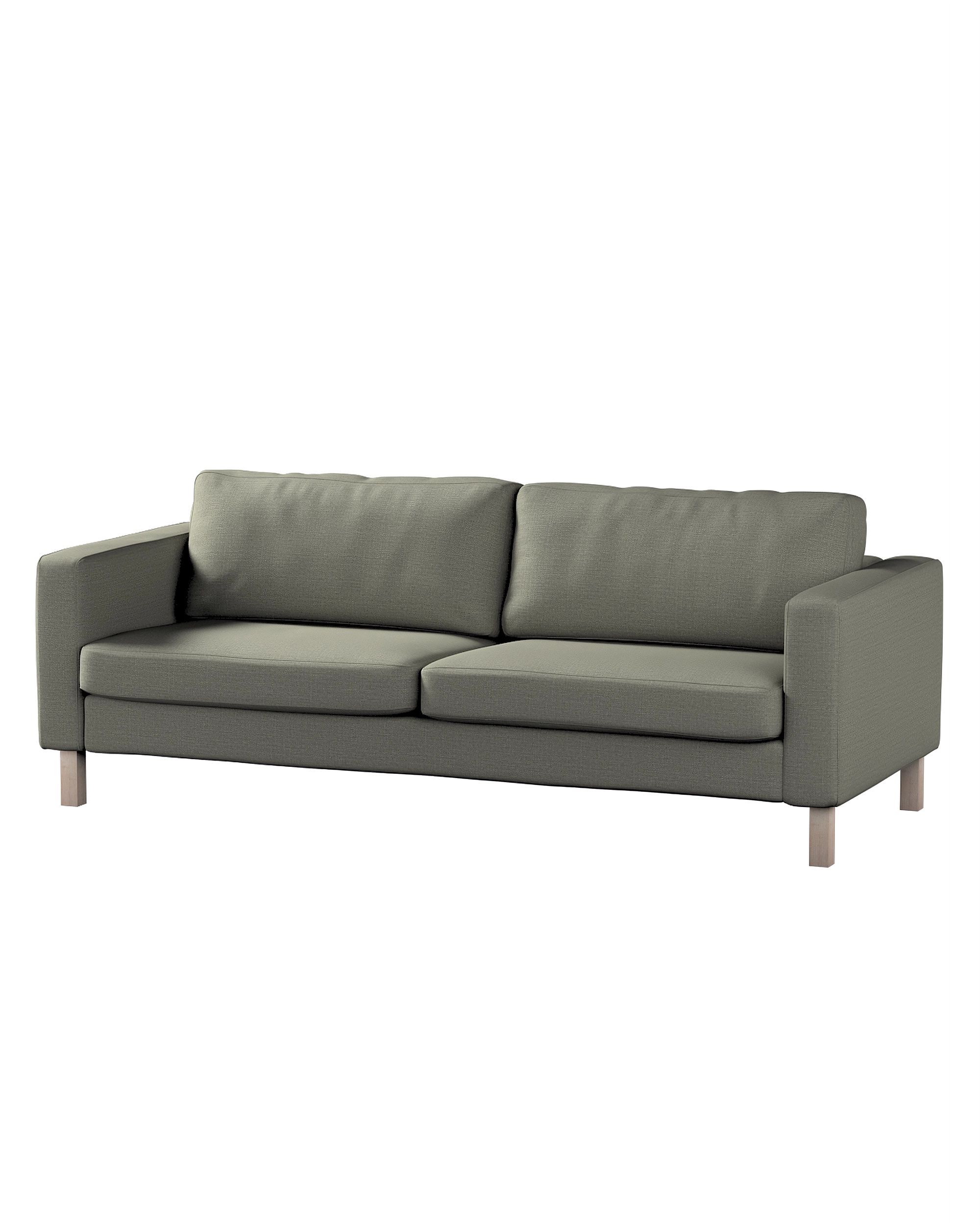 Bezug für Karlstad Schlafsofa Farbe grau Stoff strukturiert