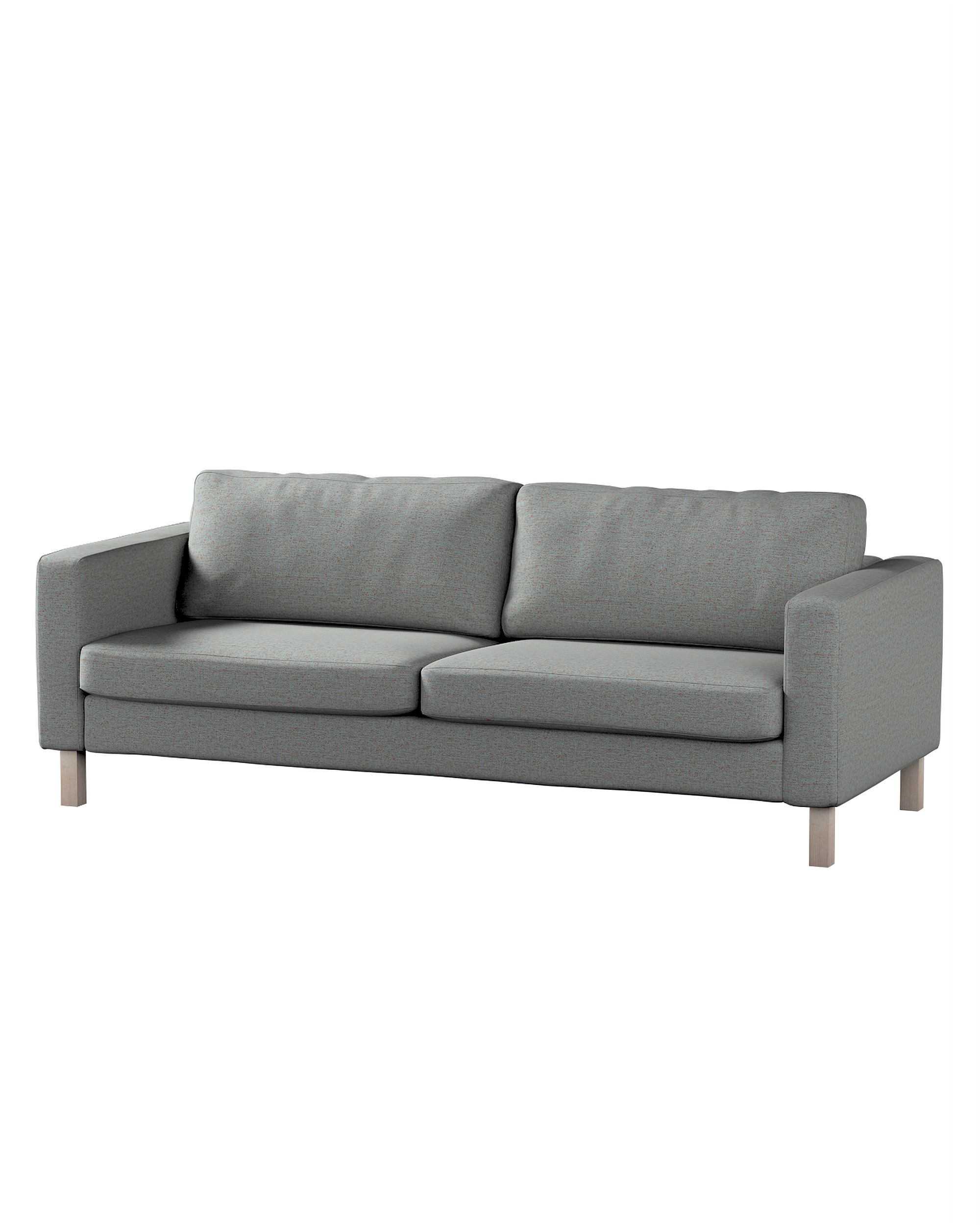 Bezug für Karlstad Schlafsofa Farbe blau Stoff strukturiert