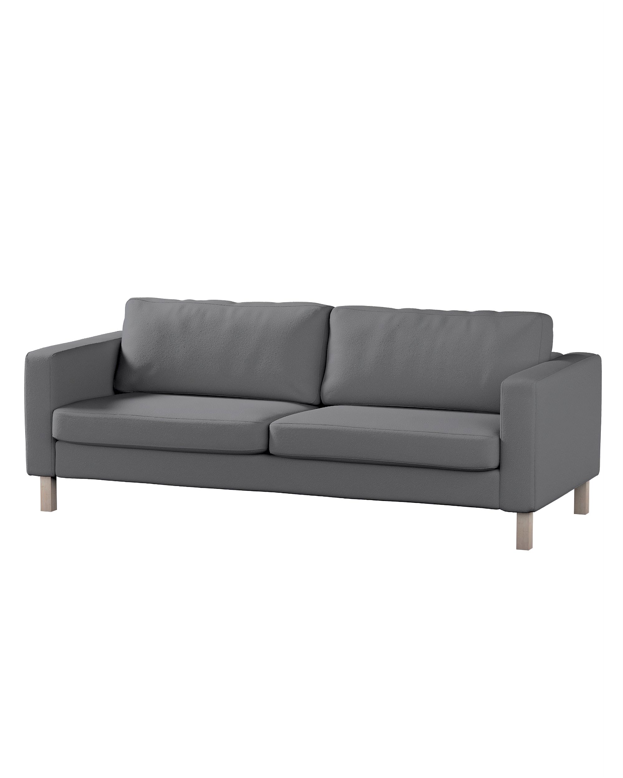 Bezug für Karlstad Schlafsofa Farbe grau Stoff strukturiert