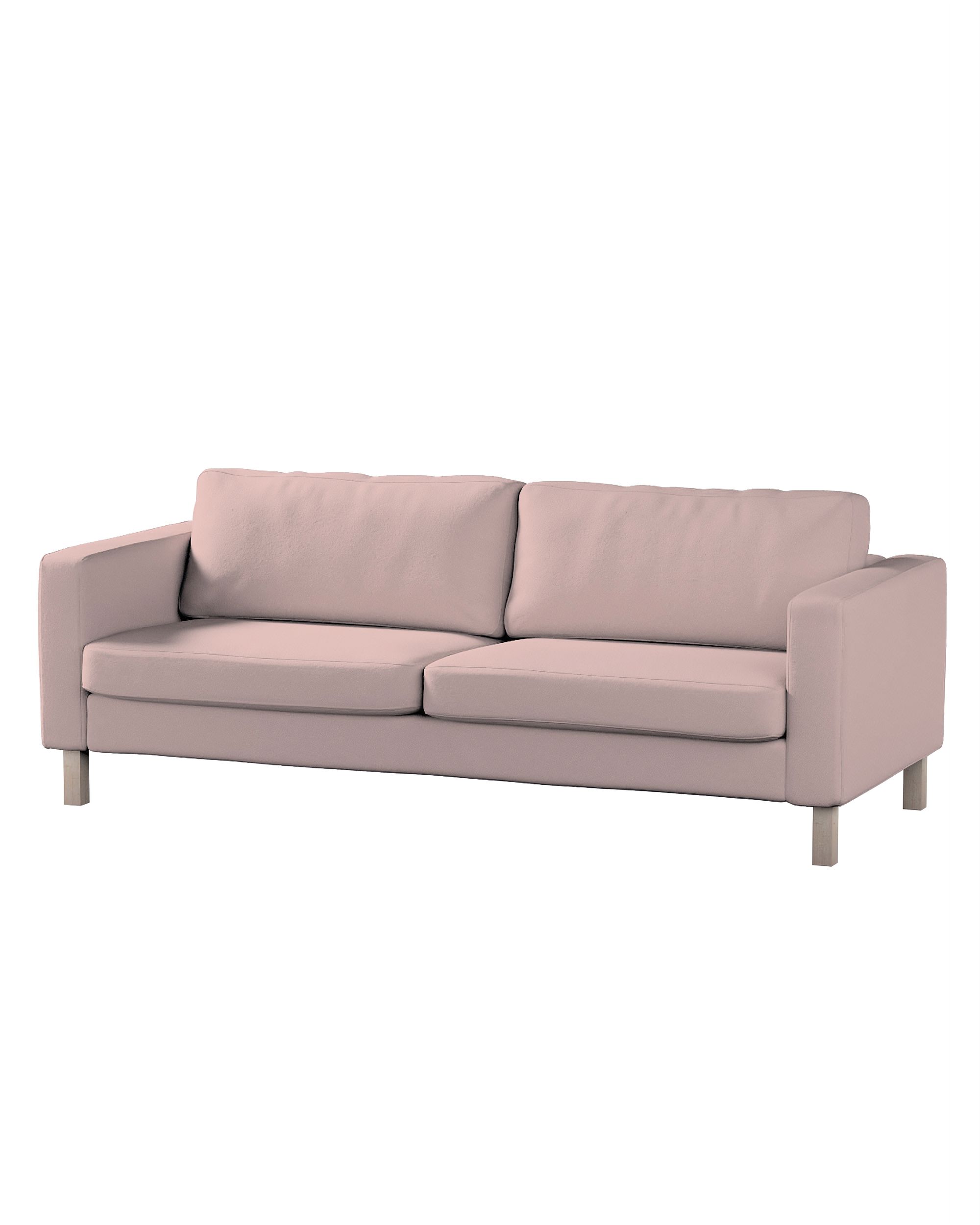 Bezug für Karlstad Schlafsofa Farbe rosa Stoff strukturiert