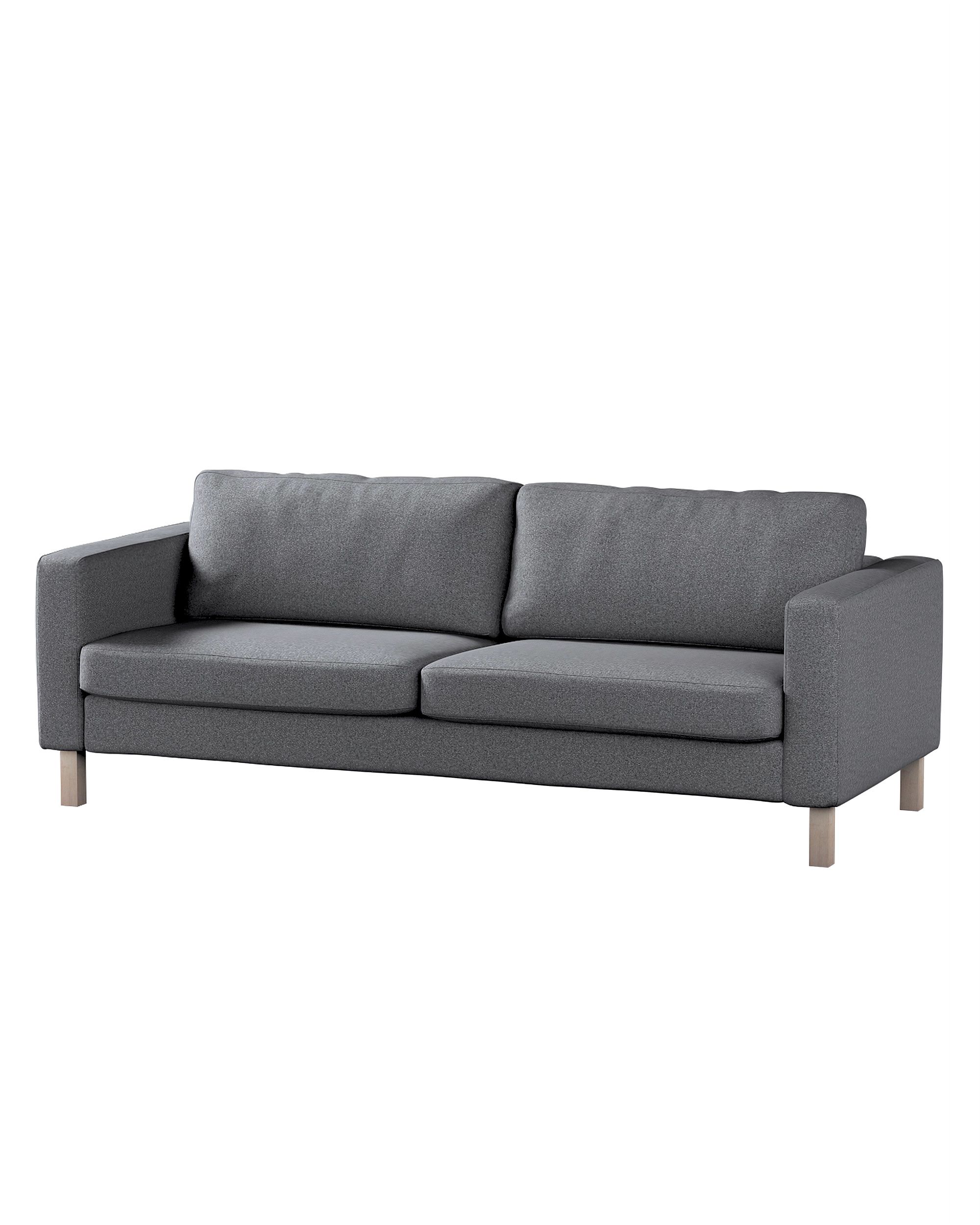 Bezug für Karlstad Schlafsofa Farbe grau Stoff strukturiert