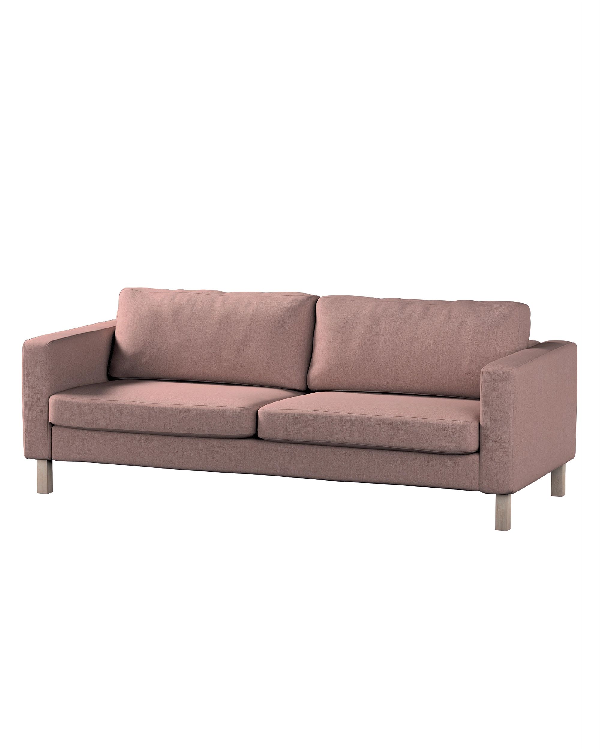Bezug für Karlstad Schlafsofa Farbe rosa Stoff strukturiert