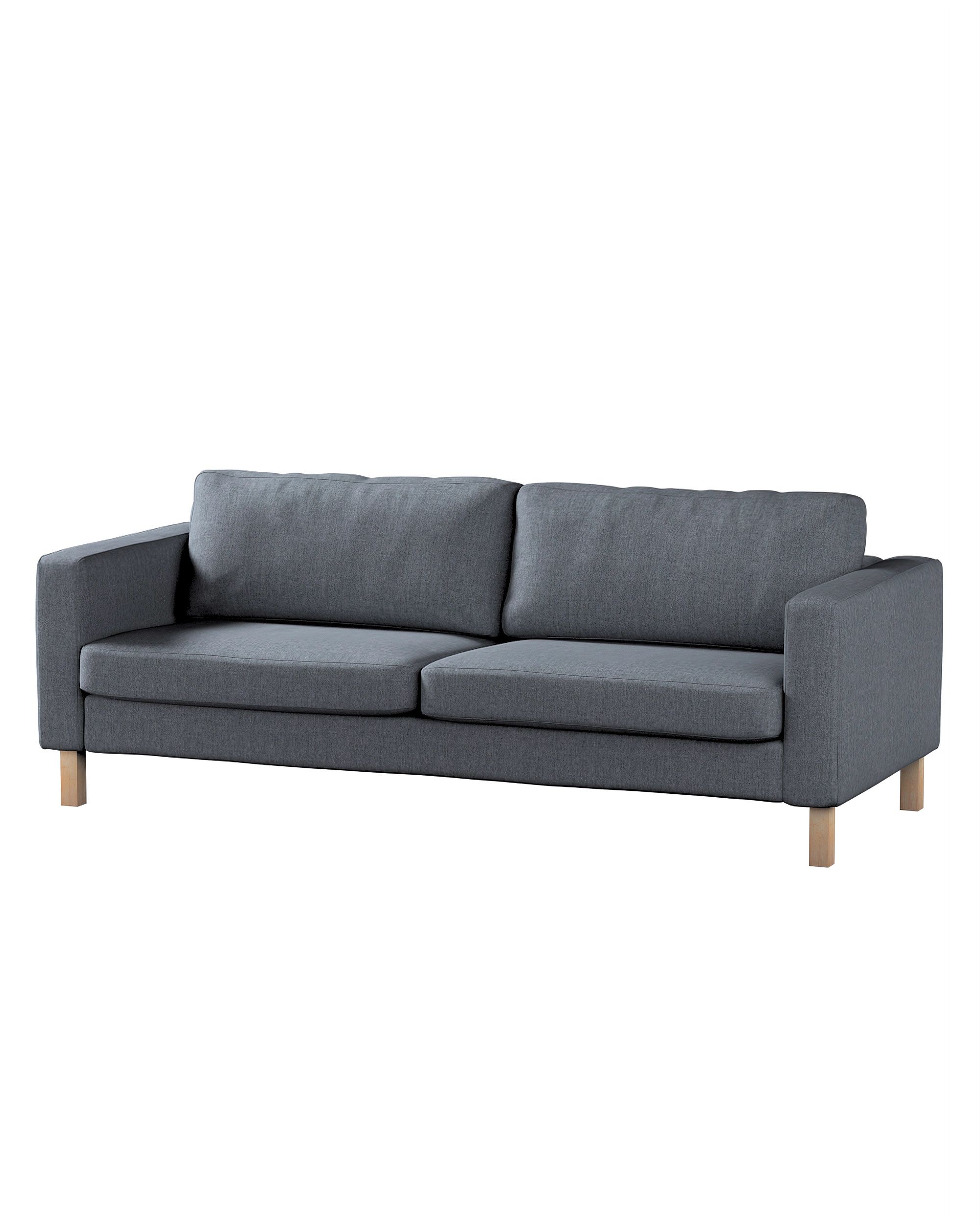 Bezug für Karlstad Schlafsofa Farbe grau Stoff strukturiert