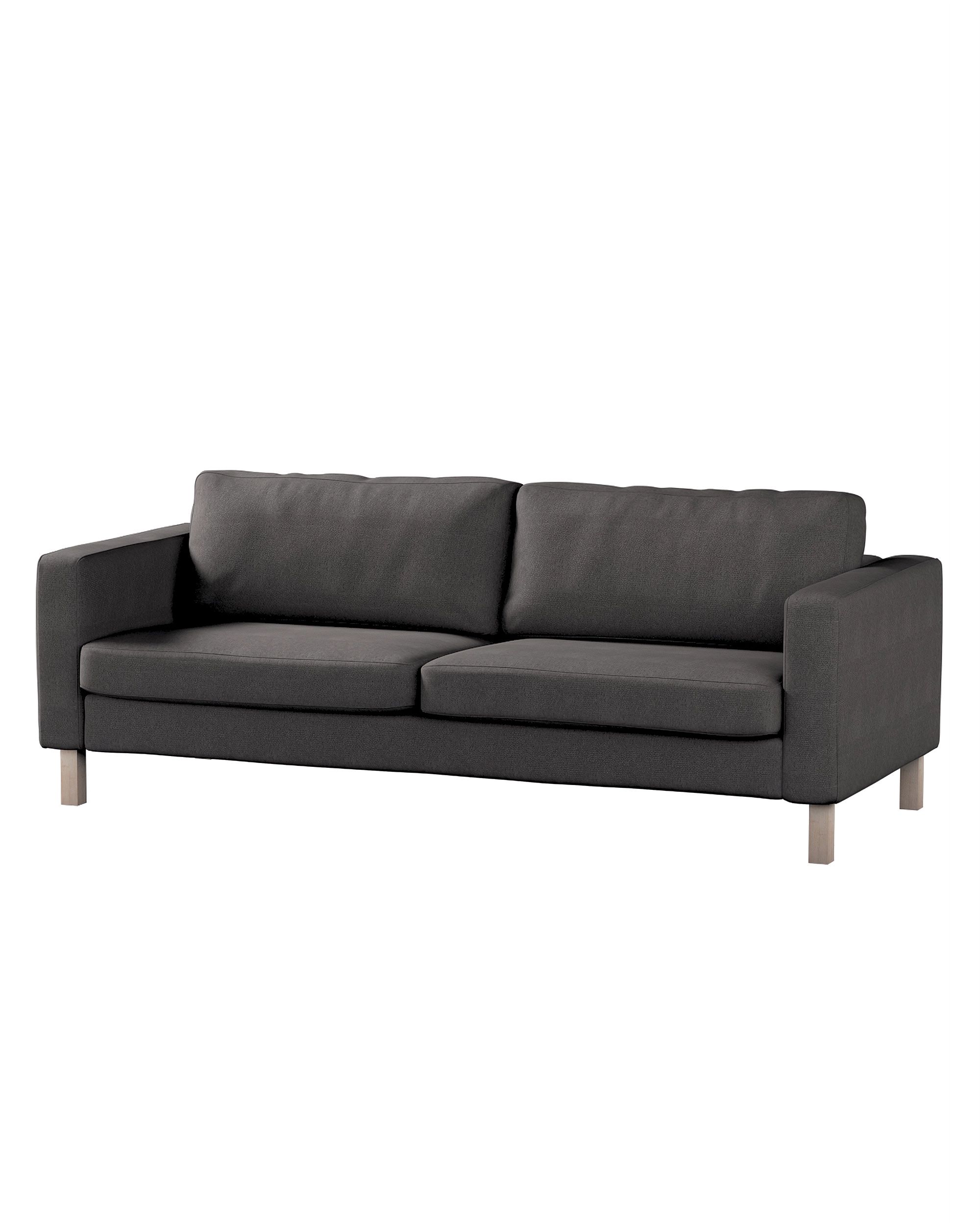Bezug für Karlstad Schlafsofa Farbe grau Stoff strukturiert