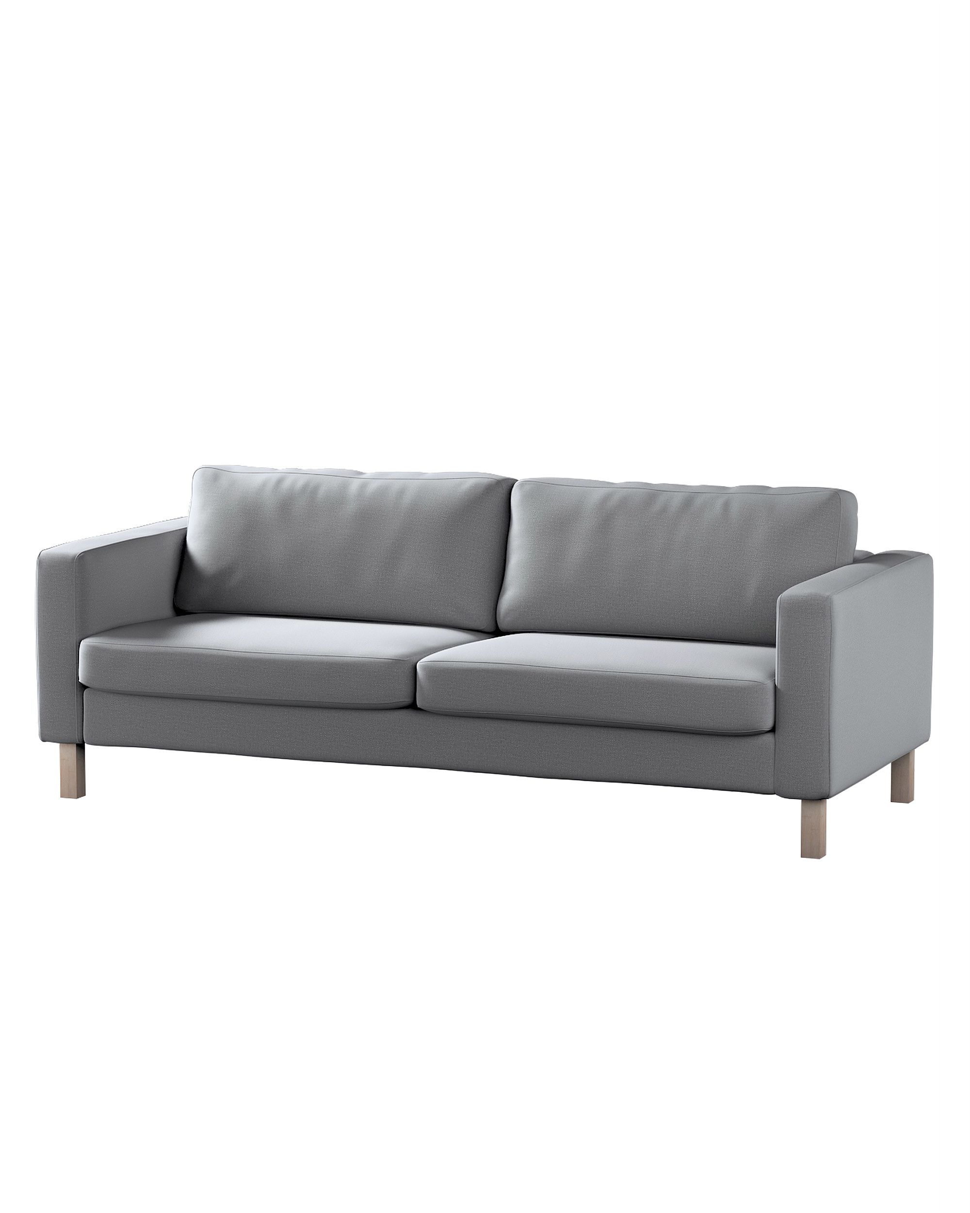 Bezug für Karlstad Schlafsofa Farbe grau Stoff samt