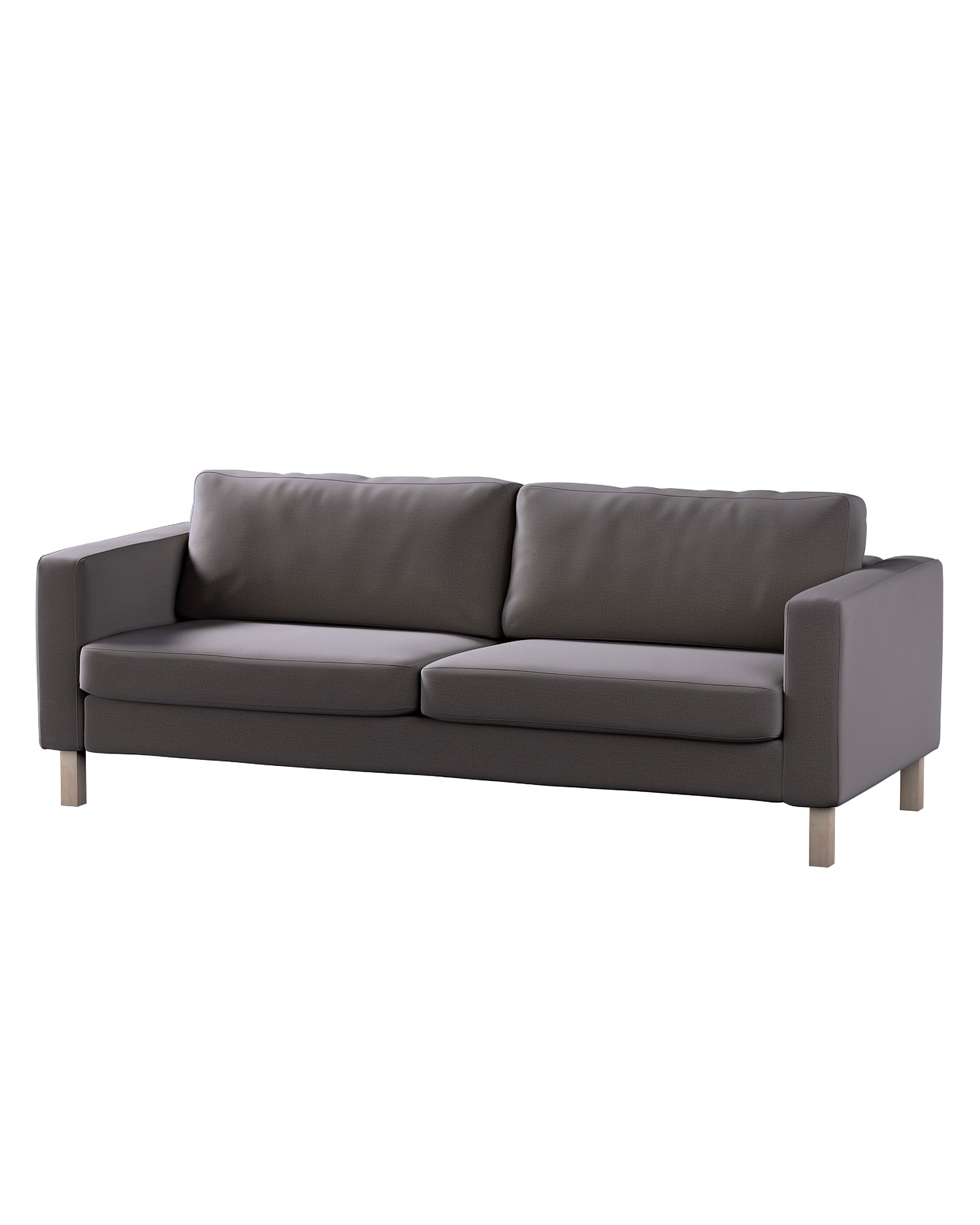 Bezug für Karlstad Schlafsofa Farbe braun Stoff samt