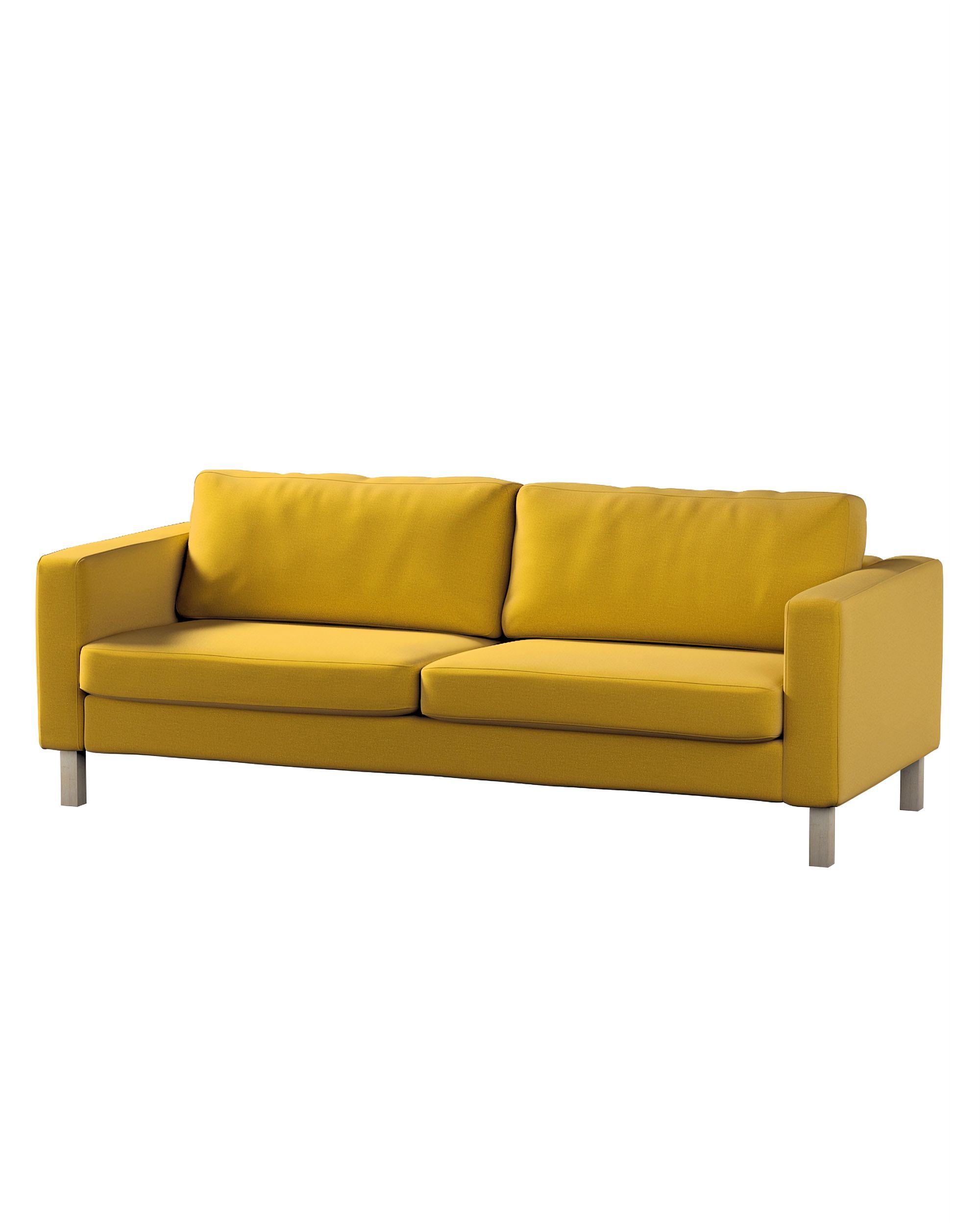 Bezug für Karlstad Schlafsofa Farbe gelb Stoff samt