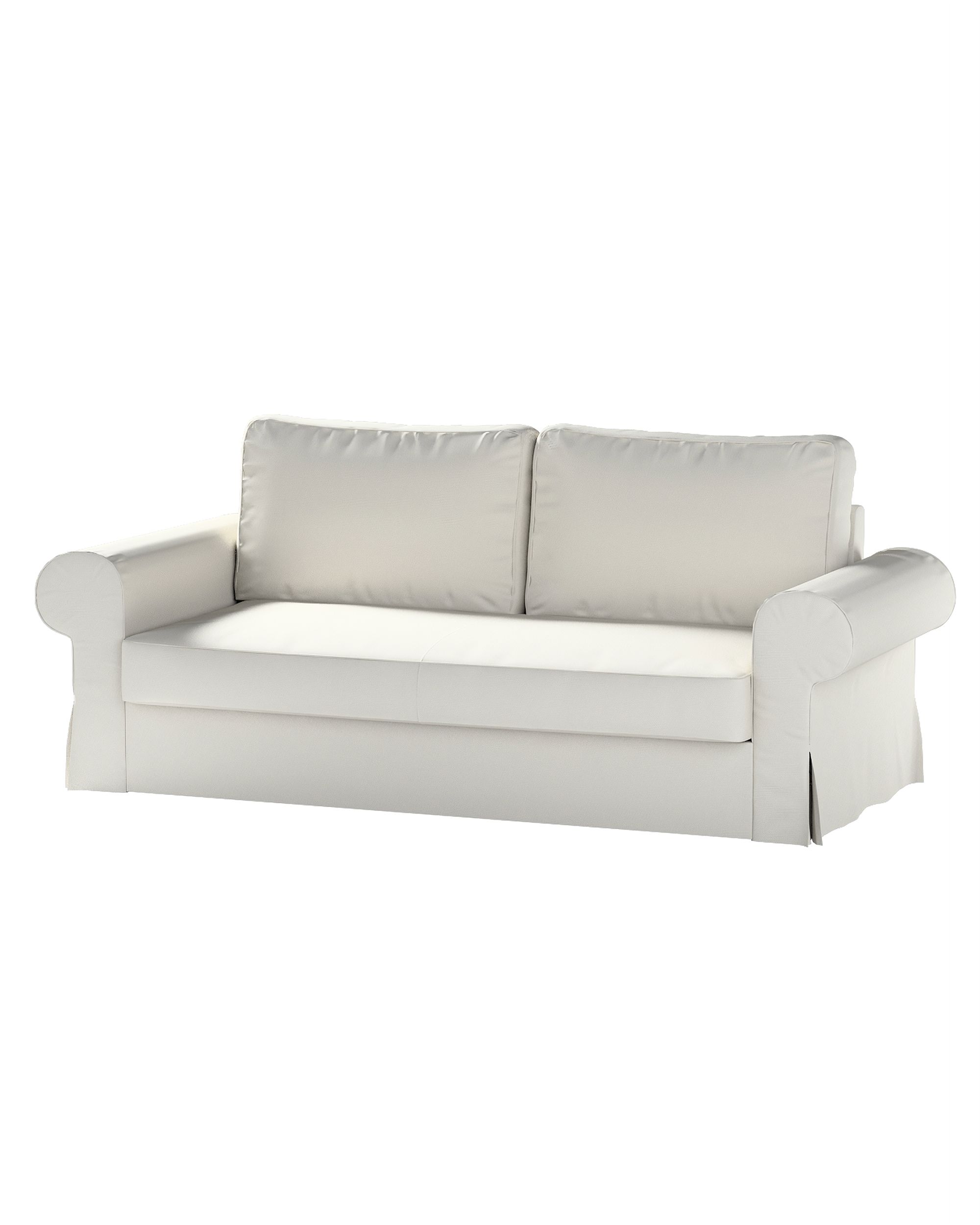 Bezug für Backabro 3-Sitzer Sofa ausklappbar Farbe grau Stoff strukturiert