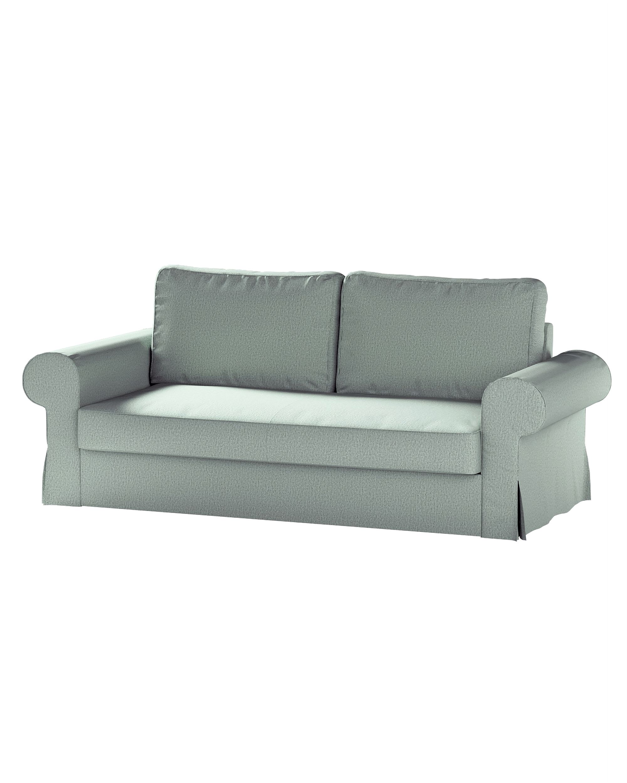 Bezug für Backabro 3-Sitzer Sofa ausklappbar Farbe grün Stoff strukturiert