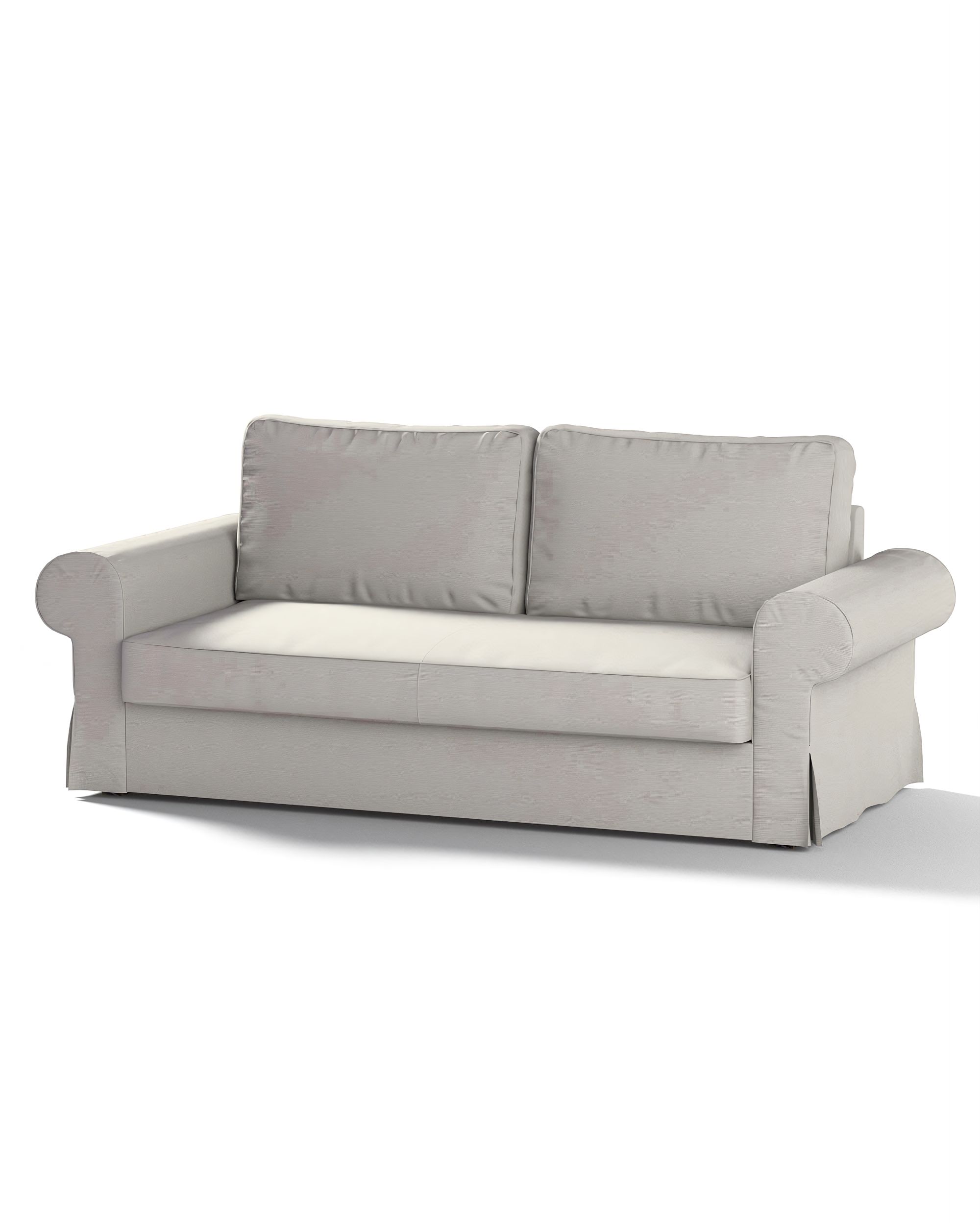 Bezug für Backabro 3-Sitzer Sofa ausklappbar Farbe grau