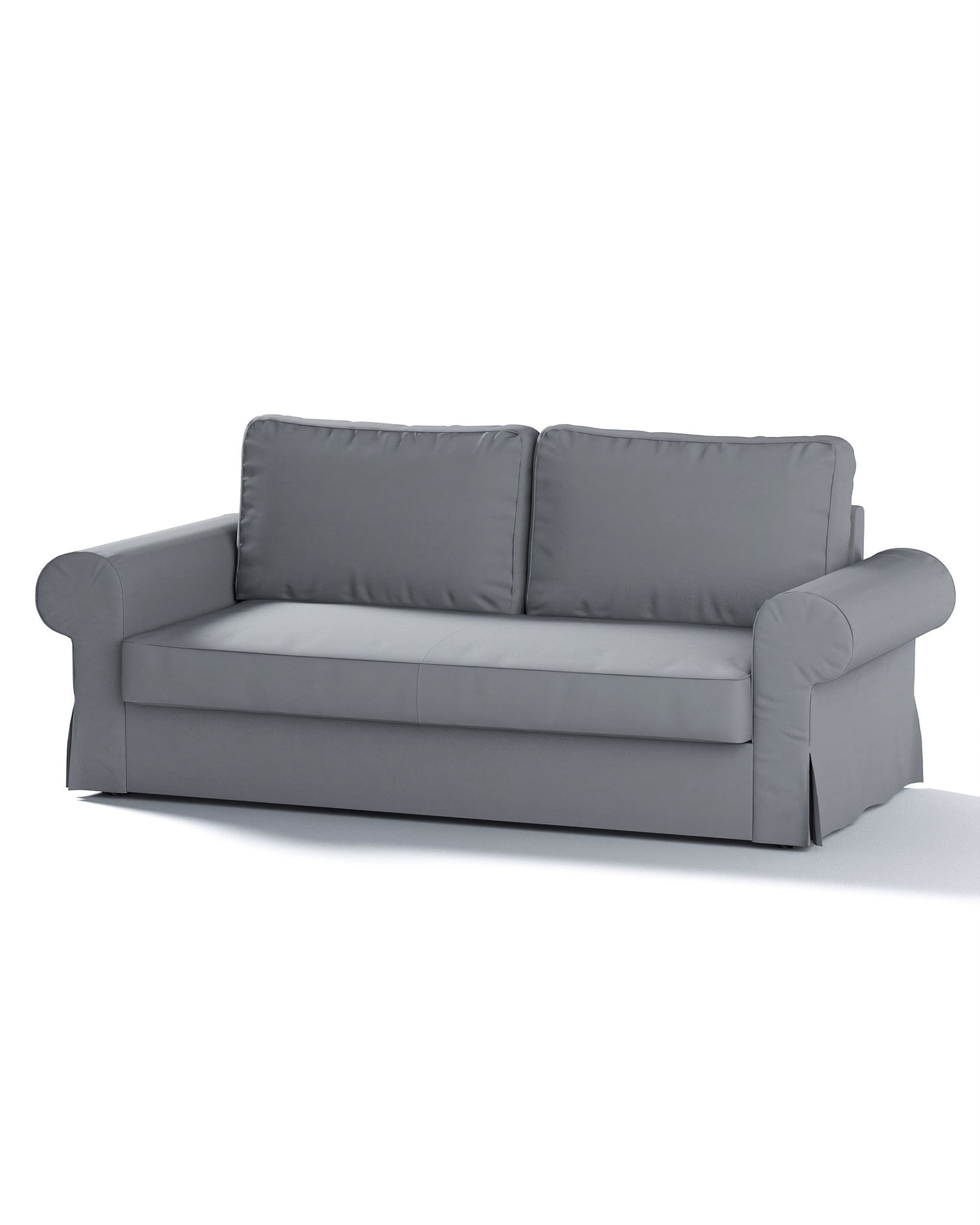 Bezug für Backabro 3-Sitzer Sofa ausklappbar Farbe grau