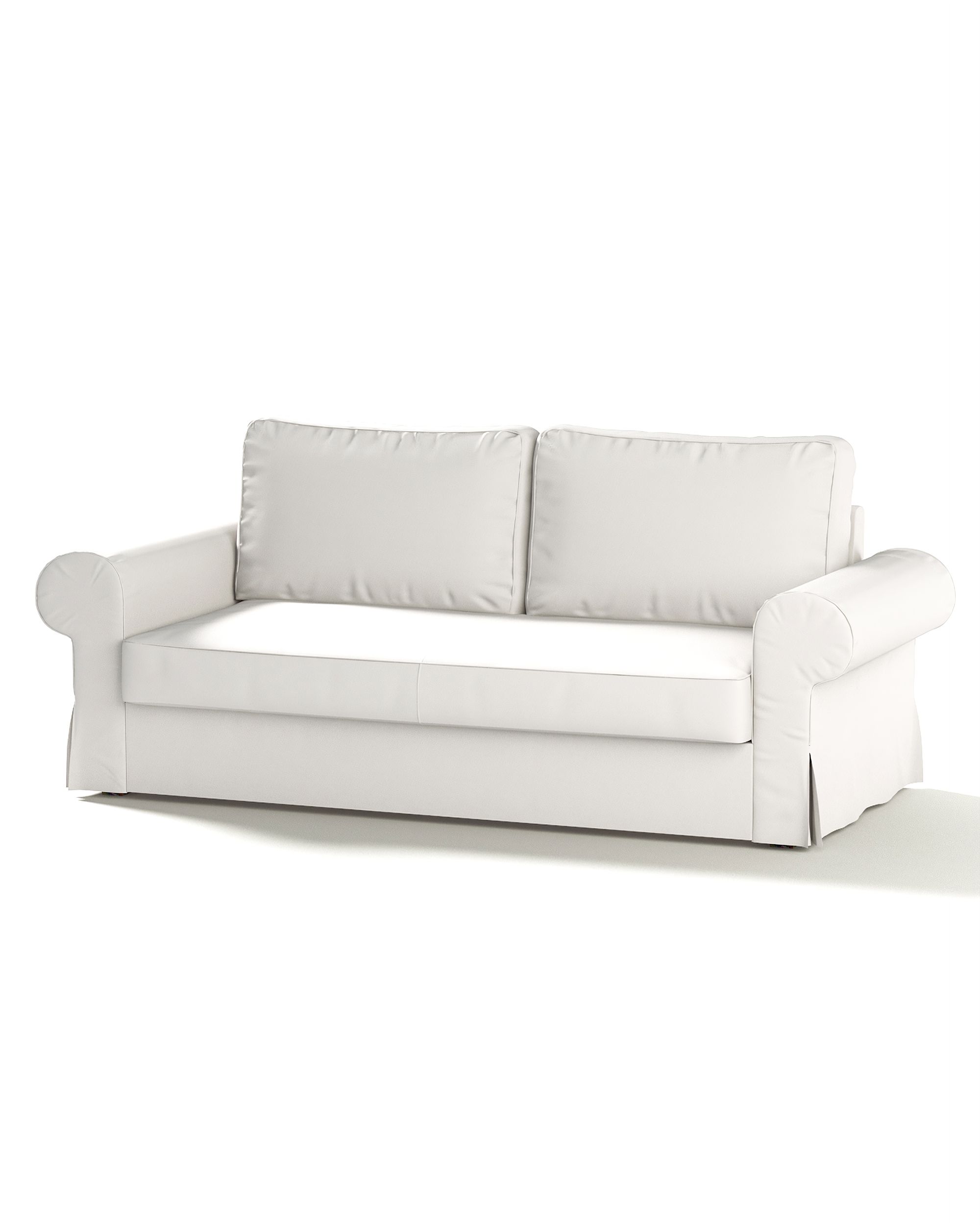 Bezug für Backabro 3-Sitzer Sofa ausklappbar Farbe weiß