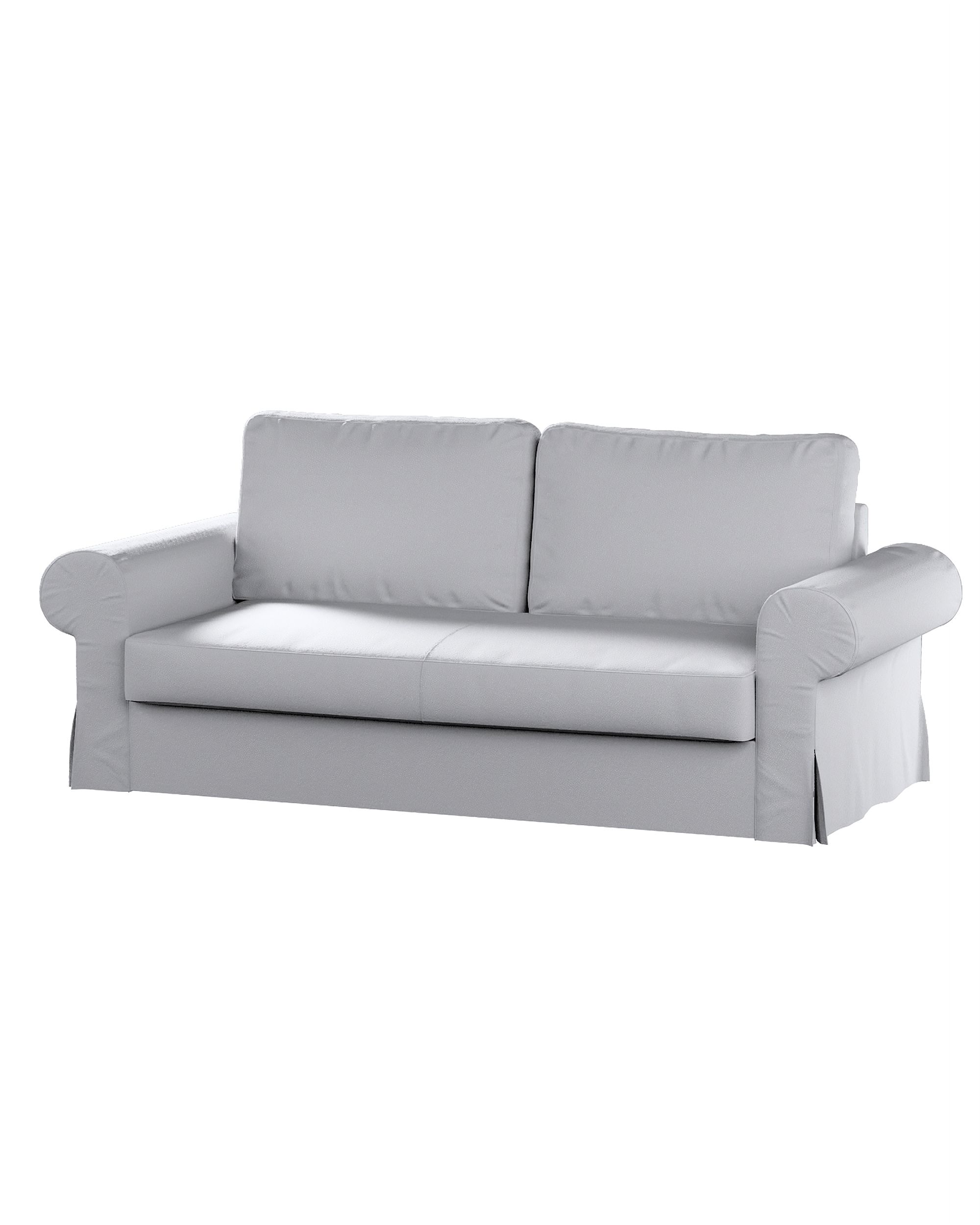 Bezug für Backabro 3-Sitzer Sofa ausklappbar Farbe weiß Stoff strukturiert
