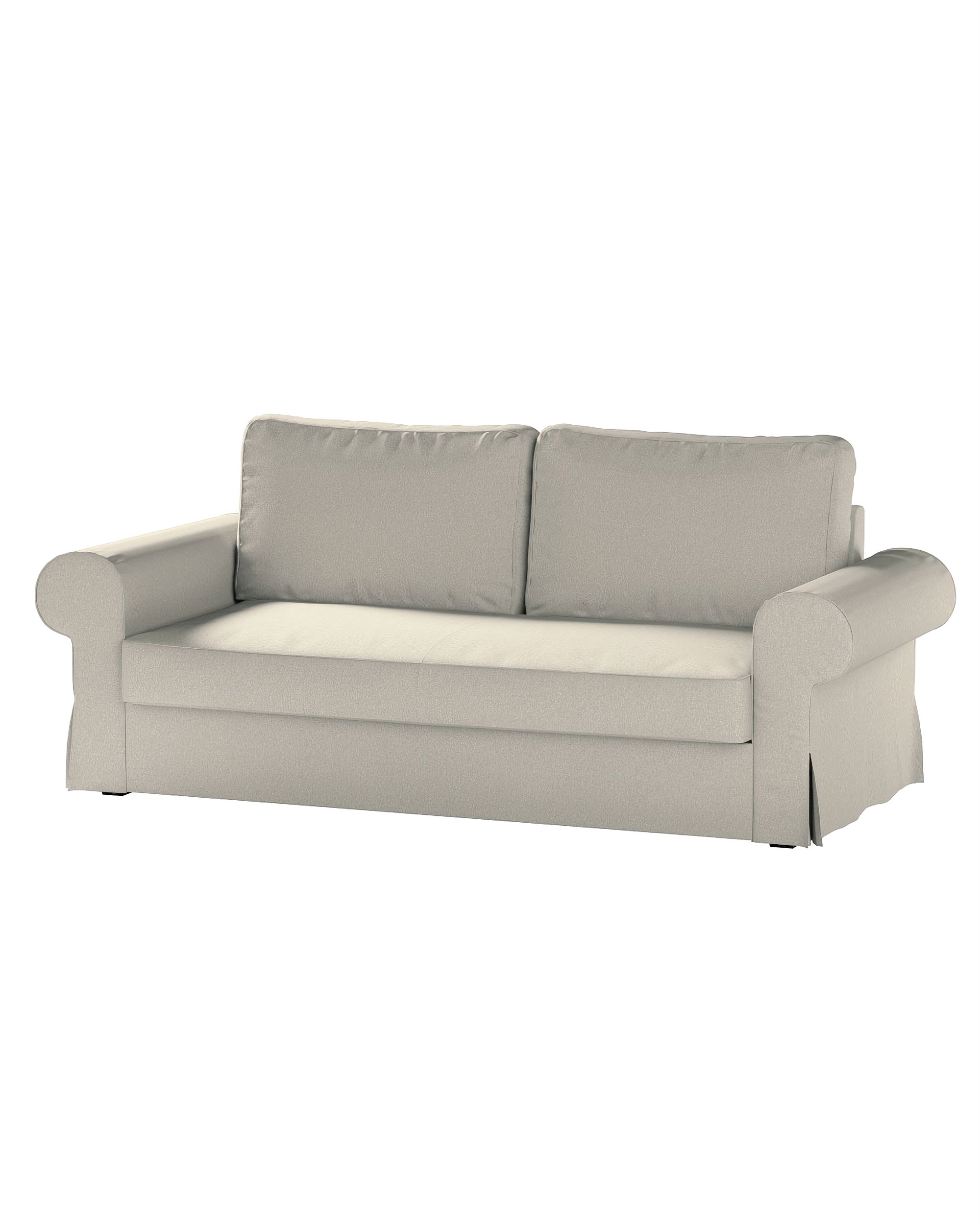 Bezug für Backabro 3-Sitzer Sofa ausklappbar Farbe beige Stoff strukturiert