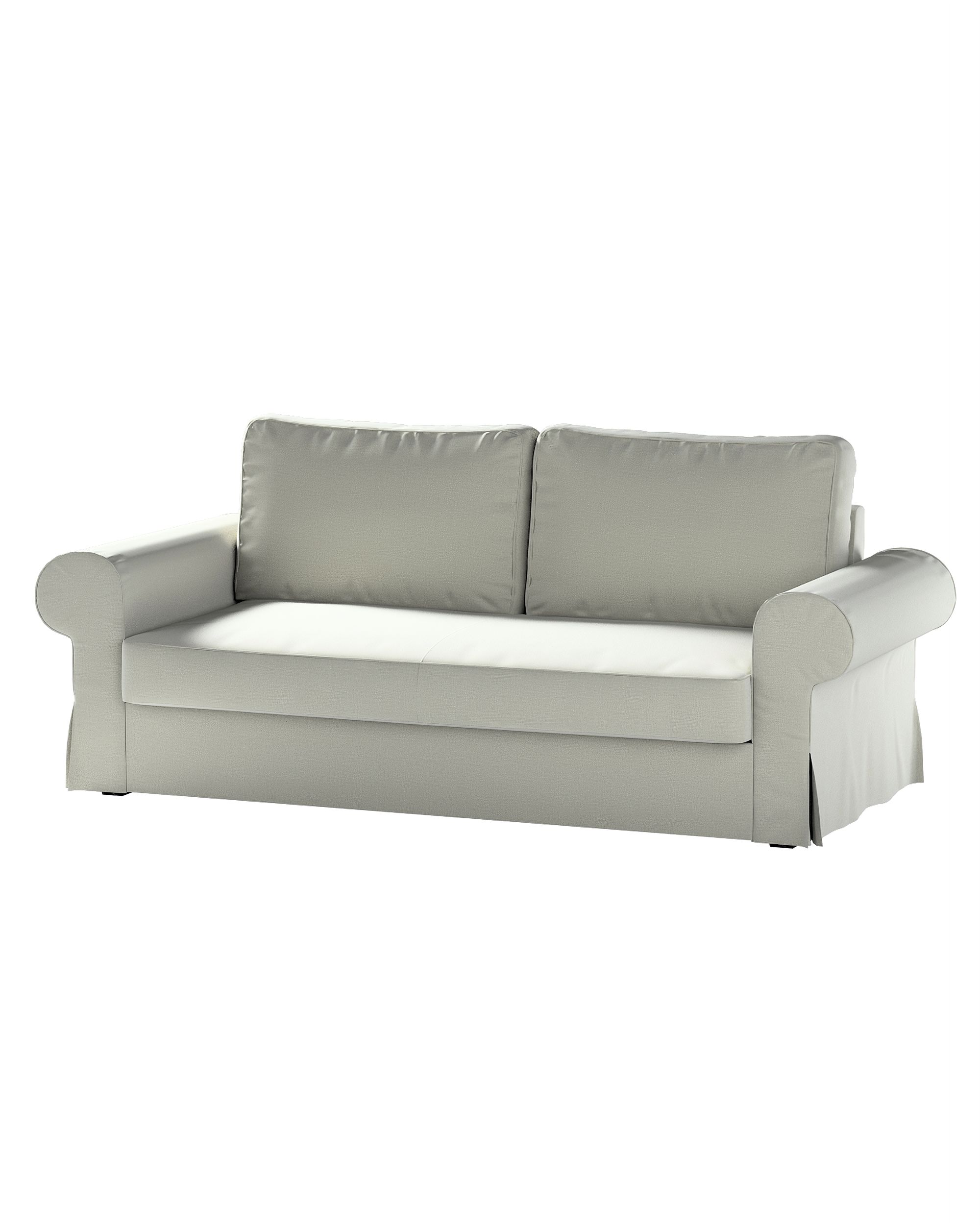 Bezug für Backabro 3-Sitzer Sofa ausklappbar Farbe grün Stoff samt